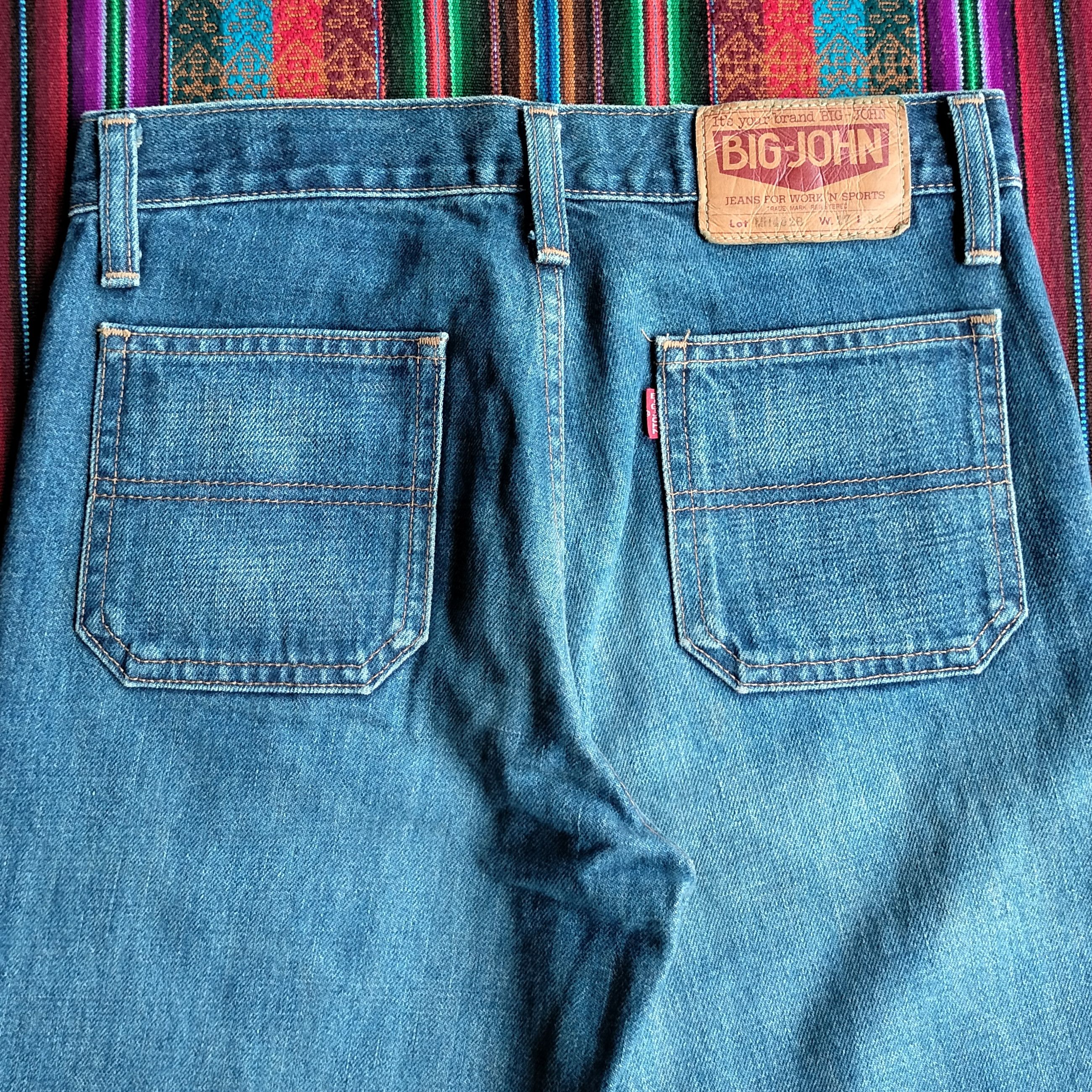 Big John Big John japan front pocket flare denim Size US 27 - 12 Thumbnail