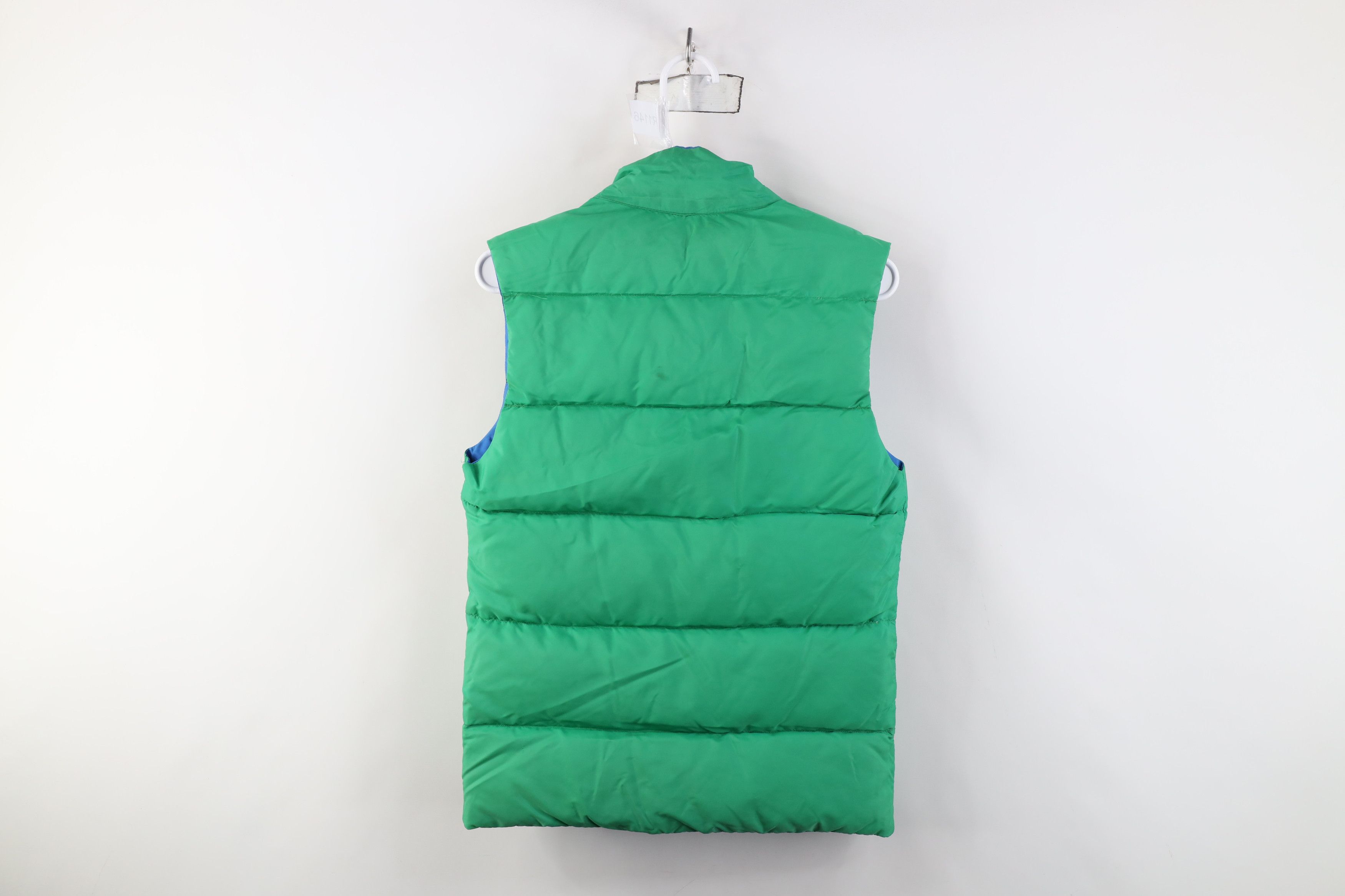 Vintage Vintage 70s Streetwear Reversible Duck Puffer Vest Jacket Size US XS / EU 42 / 0 - 12 Thumbnail