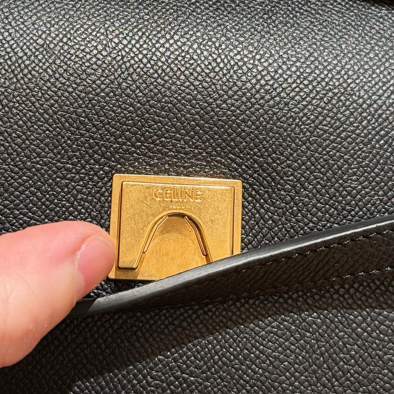 Celine Celine 2018 Black Leather Mini Belt Bag Size ONE SIZE - 14 Thumbnail