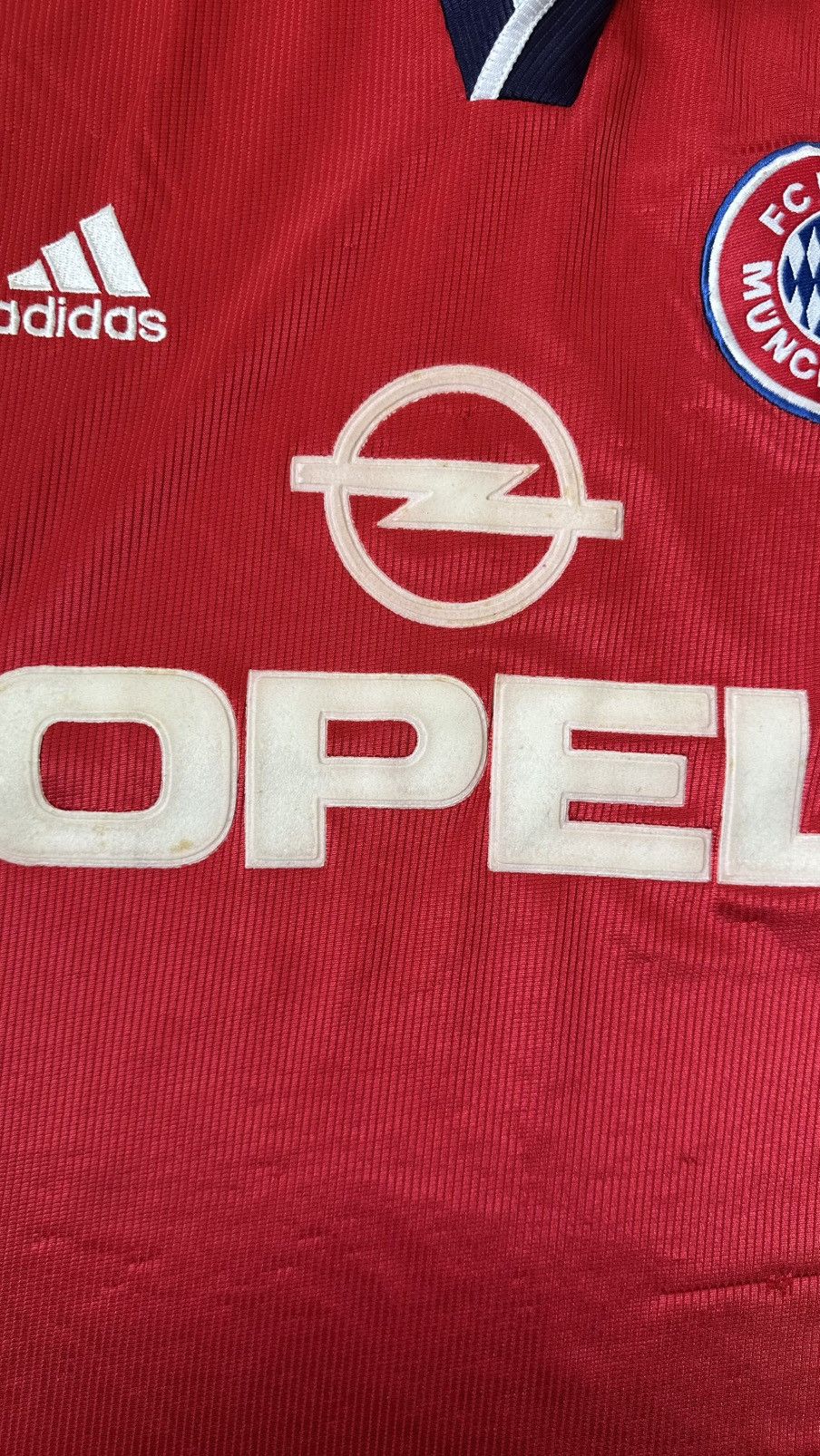 Adidas VINTAGE BAYERN MUNCHEN 99/01 JERSEY Size US L / EU 52-54 / 3 - 5 Thumbnail