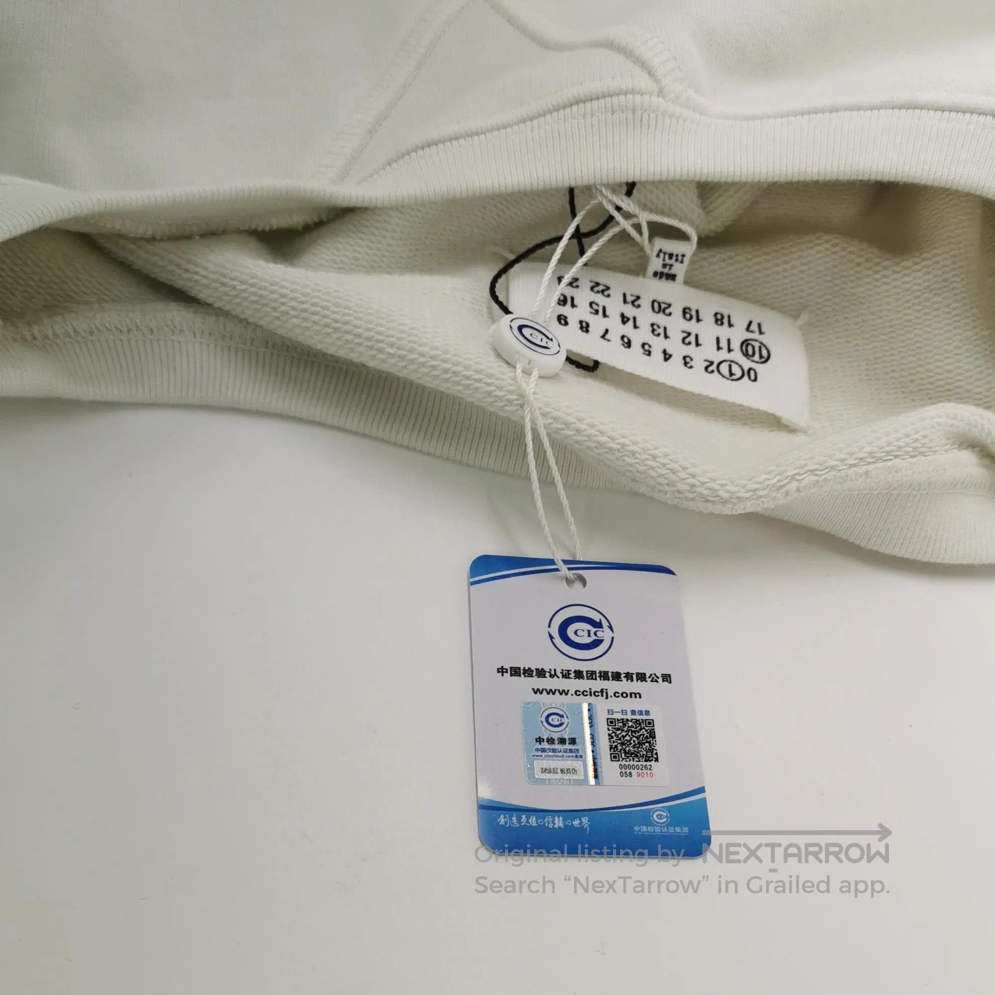 Maison Margiela Maison Margiela Cotton Logo Embroidered Crewneck Sweatshirt Size US L / EU 52-54 / 3 - 3 Thumbnail