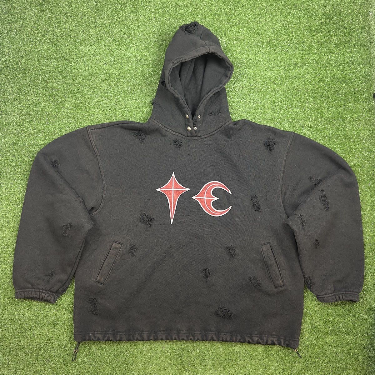 thug club Gladiator Zip-up Hoodie Black 【公式通販】