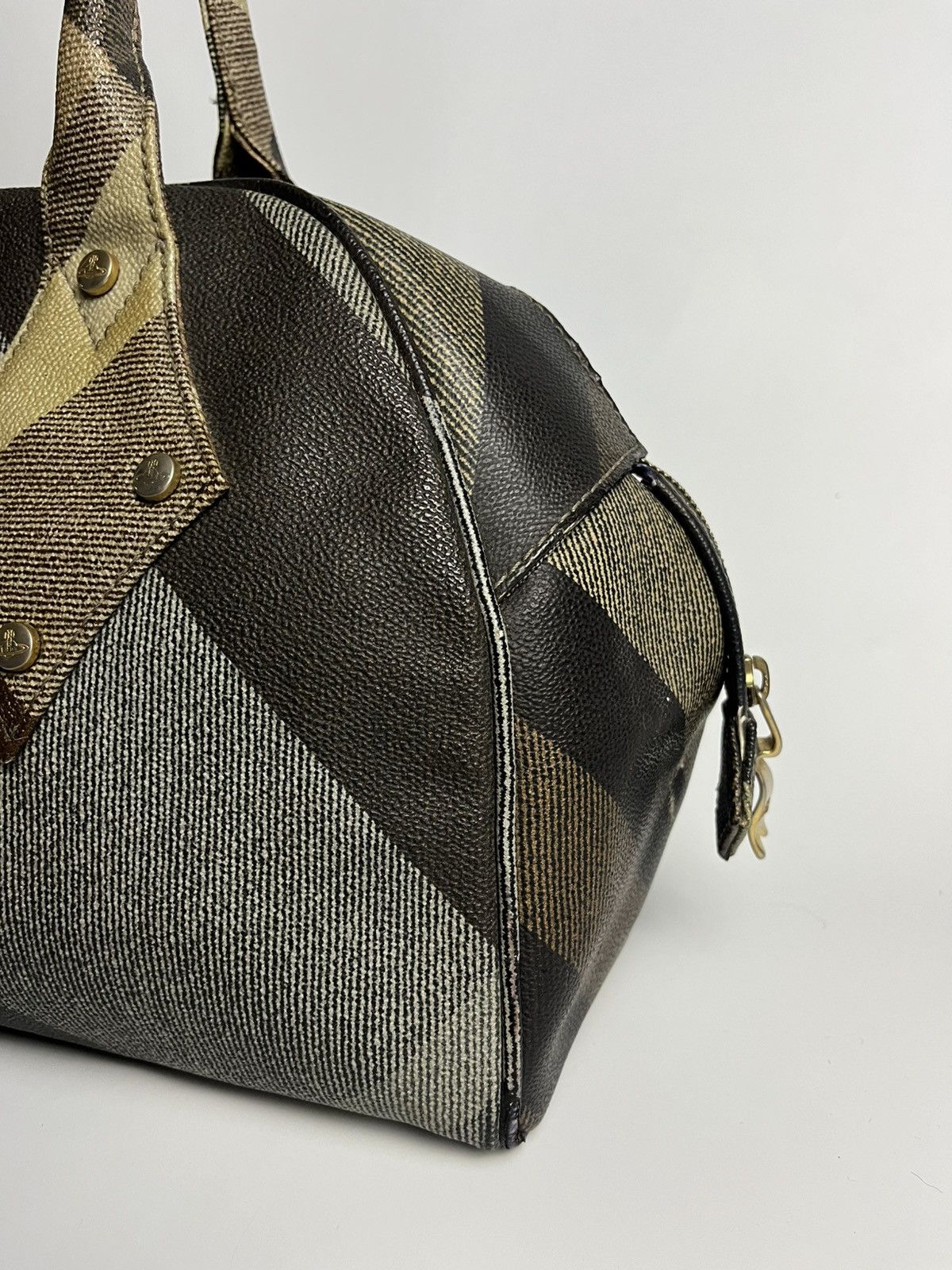 Vivienne Westwood Vivienne Westwood Derby Vinyl Leather Hamd Bag Size ONE SIZE - 10 Thumbnail