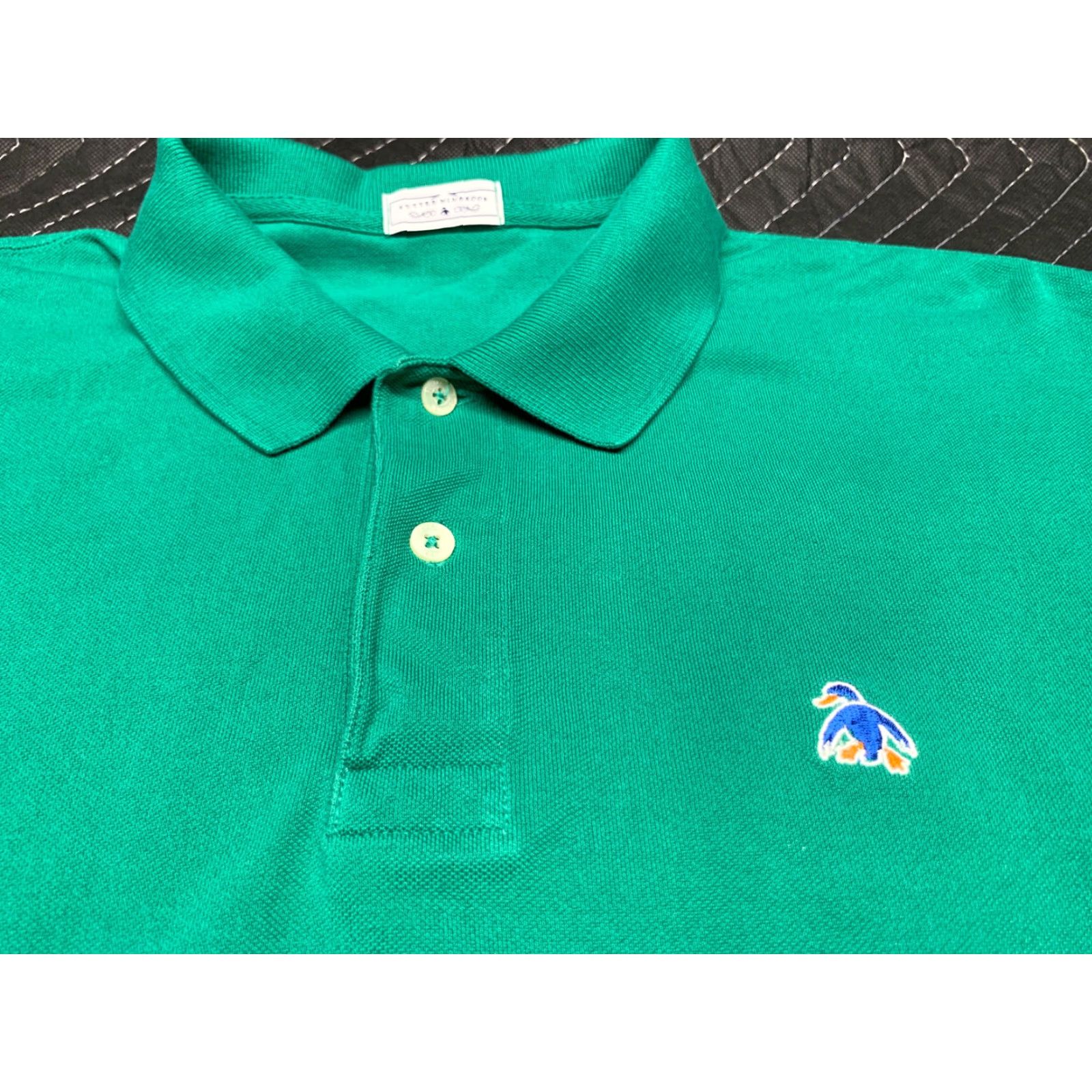 Vintage Vintage Putter Winbrook Men’s Polo Shirt Large Green Cotton Casual Golf 100% Cotton Size US L / EU 52-54 / 3 - 3 Thumbnail
