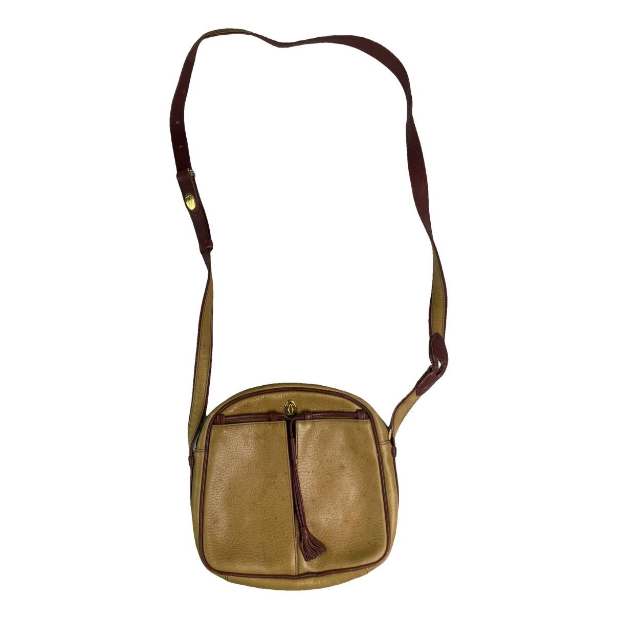 Cartier Yellow Leather Handbag Size ONE SIZE - 1 Thumbnail