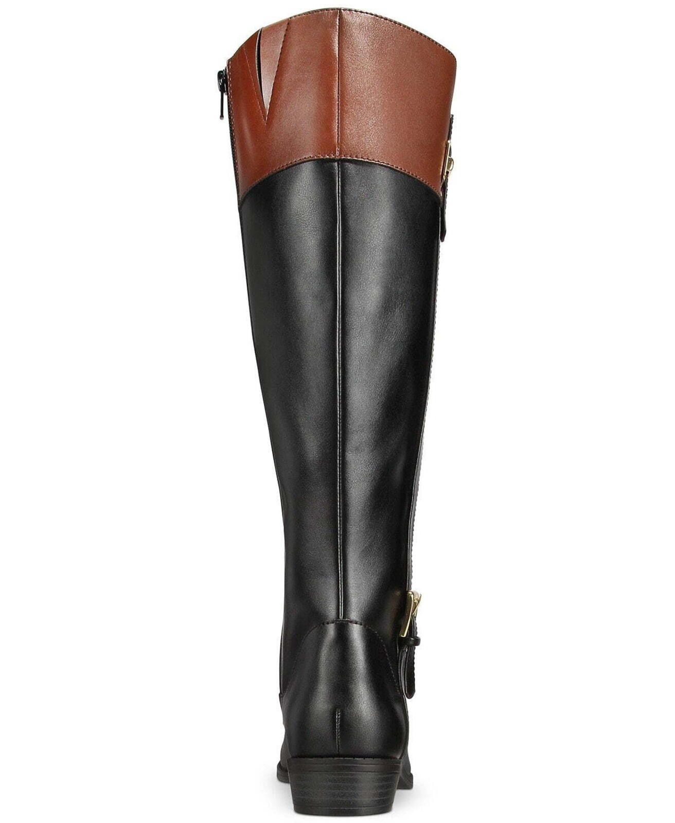 Other Karen Scott Women's Black Deliee2 Riding Boots - Black - 5.5 Size US 5.5 / IT 35.5 - 4 Thumbnail