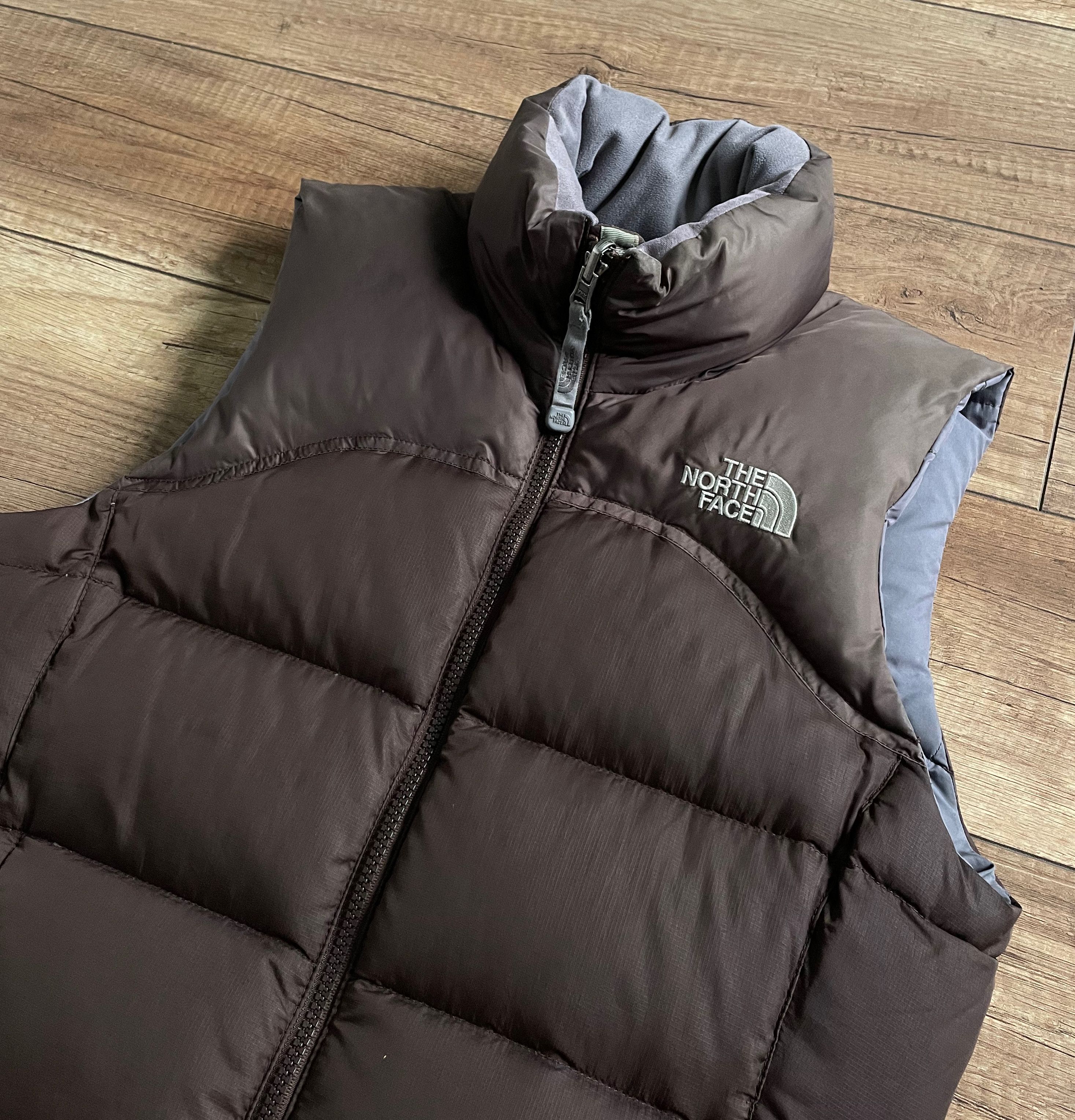 The North Face The North Face Brown Nuptse Down Jacket Puffer Vest Size S / US 4 / IT 40 - 5 Thumbnail