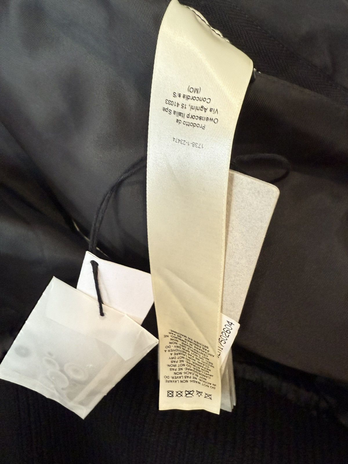 Rick Owens Runway EDFU Flight jacket Size 52S - 4 Thumbnail