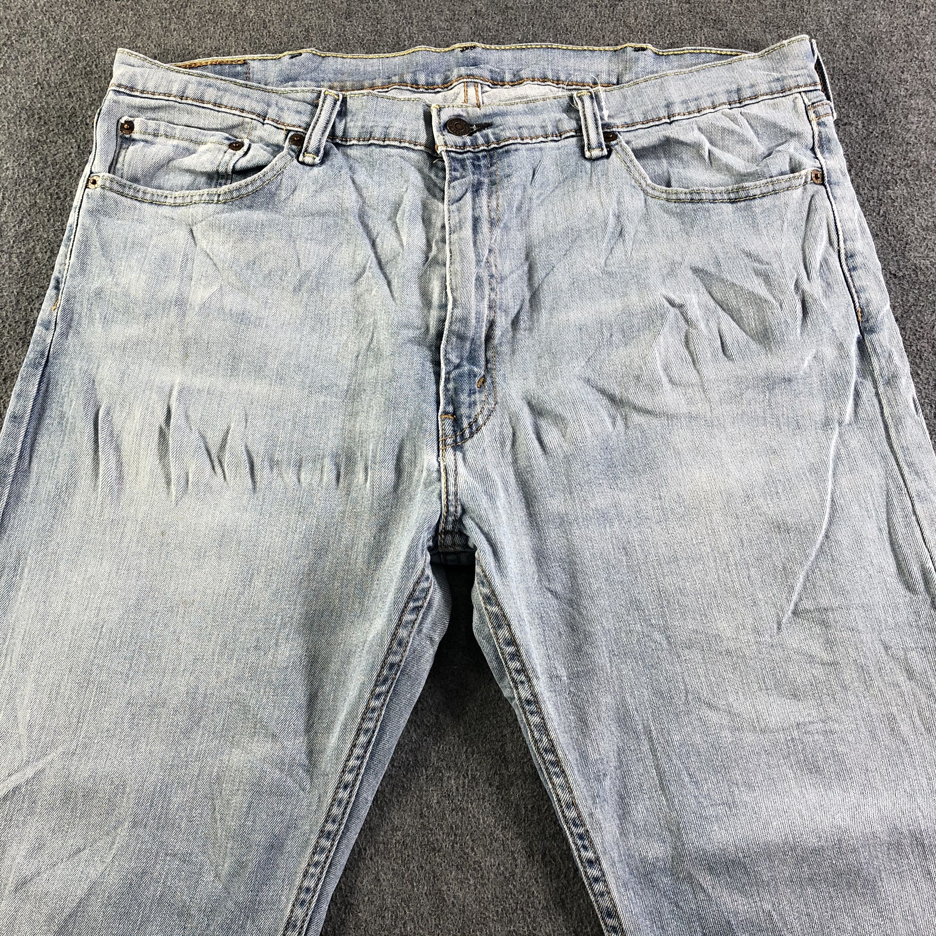 Levi's Vintage Light Wash Levis 505 Jeans-J4176 Size US 39 - 3 Thumbnail