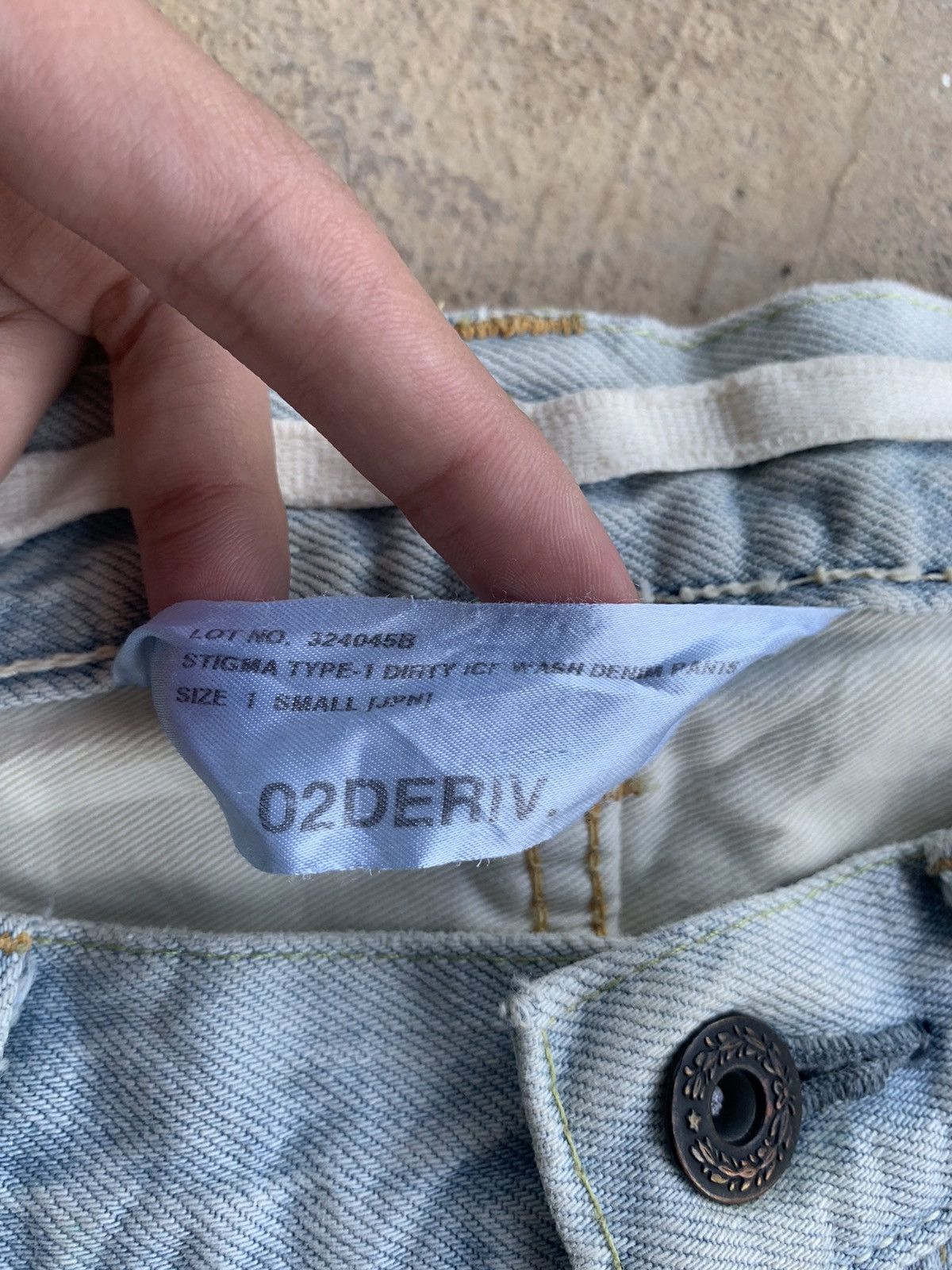 02DERIV. × Japanese Brand O2DERIV. japanese Brand Distressed Denim Size US 30 / EU 46 - 11 Thumbnail
