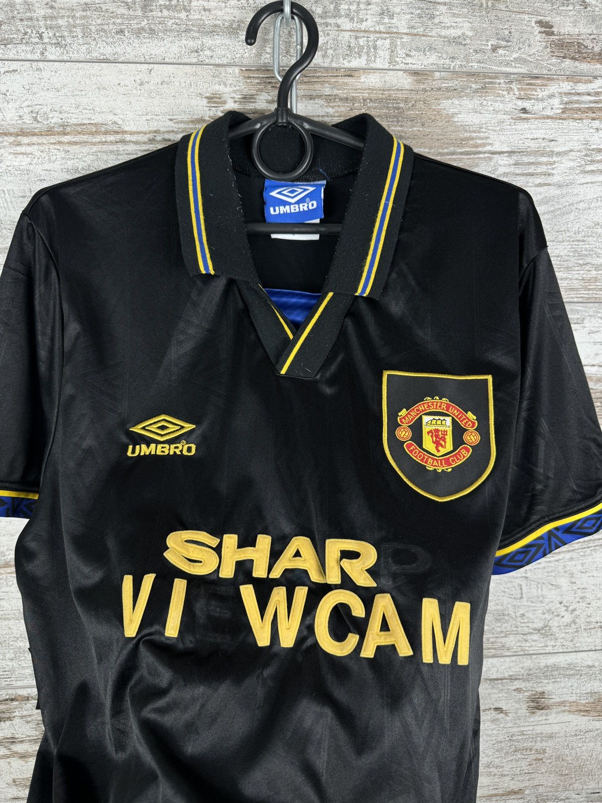Vintage Mens Vintage Nike Manchester United FC T-shirt soccer jersey Size US L / EU 52-54 / 3 - 4 Thumbnail