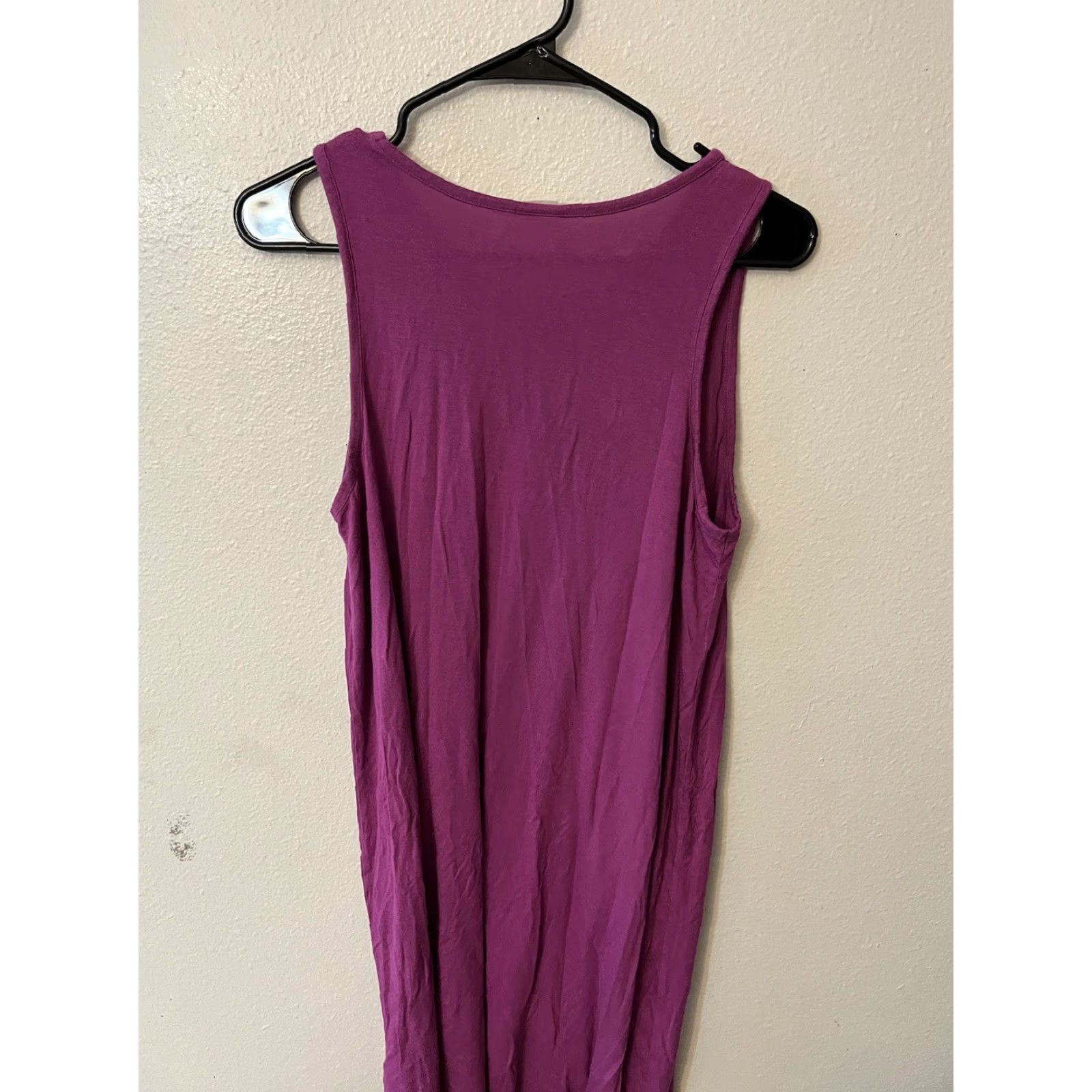 Gap Gap Dress Women's M Purple Sleeveless Round Neck Rayon Pullover Vintage No Size M / US 6-8 / IT 42-44 - 3 Thumbnail