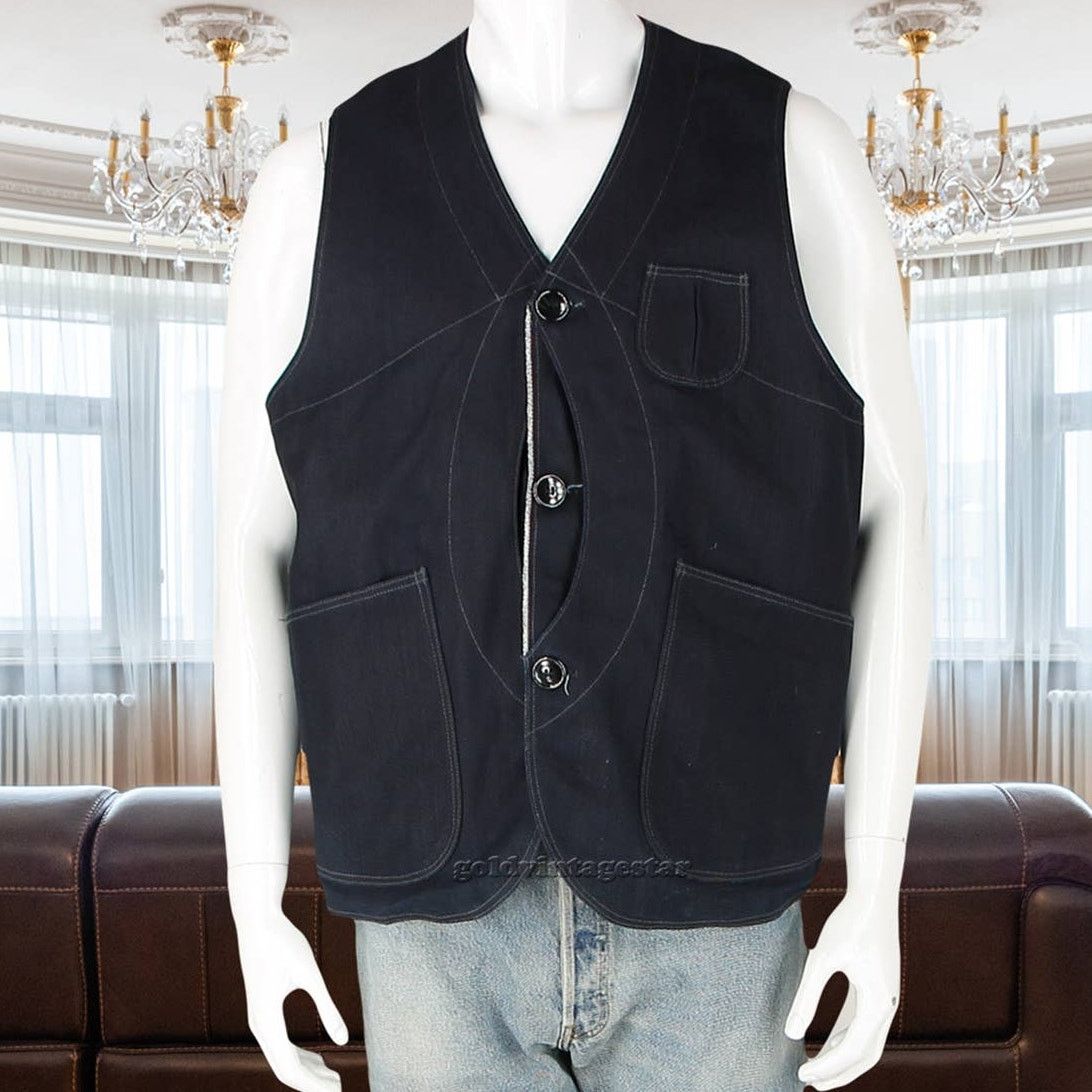 Other Rising Sun & Co Selvedge Duck Canvas Denim Workwear Vest XL Size US XL / EU 56 / 4 - 2 Thumbnail