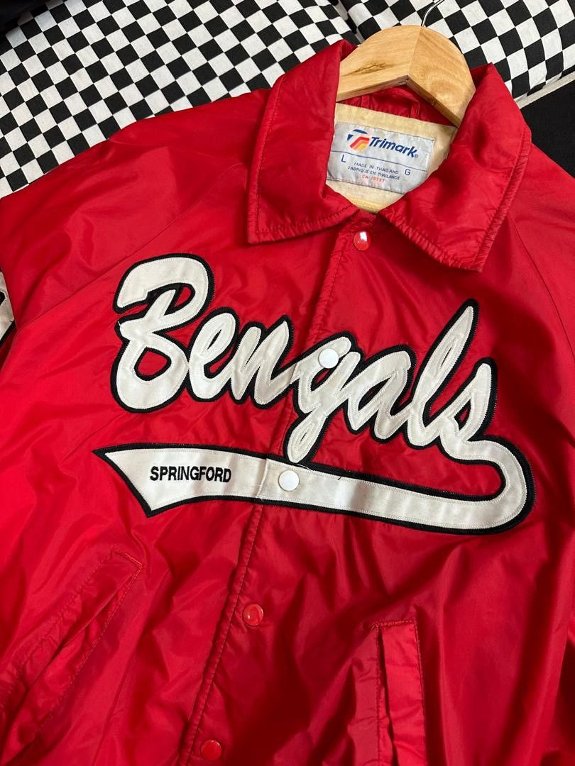 NFL BENGALS EMBROIDERY COACH JACKET Size US L / EU 52-54 / 3 - 3 Thumbnail