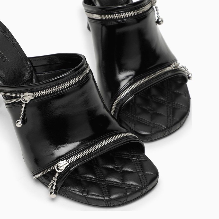 Burberry o1d2blof0824 Leather Sleep Sandals in Black Size US 9 / IT 39 - 5 Thumbnail