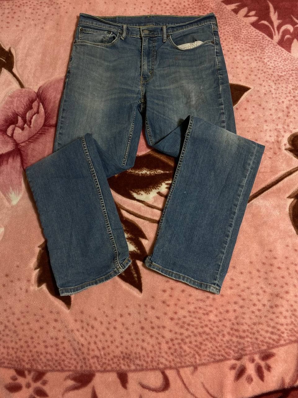 Levi's Vintage 90s Levis Faded Wash Distress Baggy Jeans Size US 34 / EU 50 - 20 Thumbnail