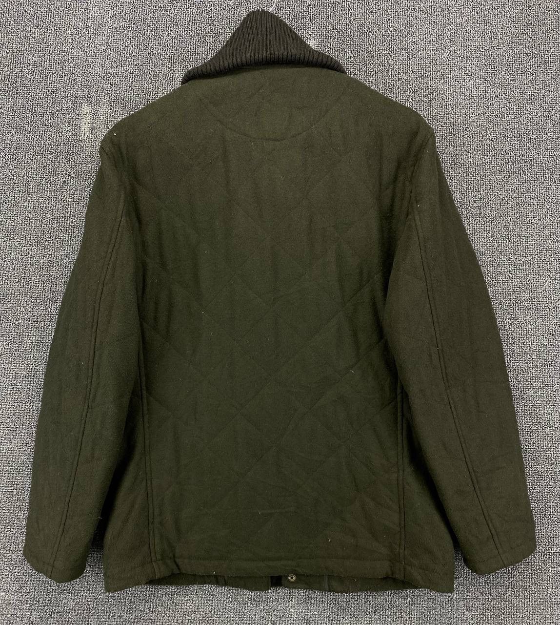 JW Anderson × Uniqlo J.W.Anderson x Uniqlo Green Army Quilted Wool Jacket Size US M / EU 48-50 / 2 - 9 Thumbnail