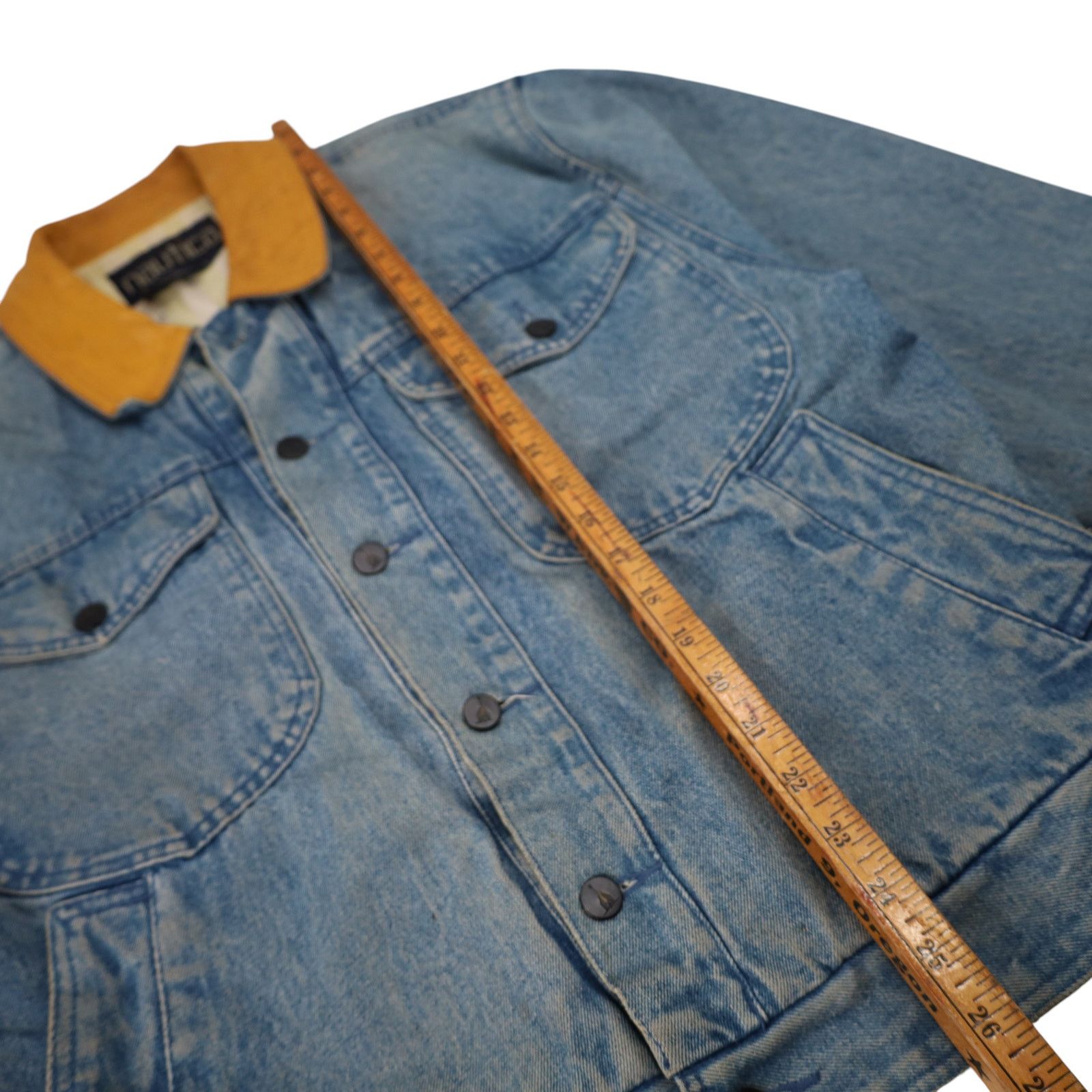 Nautica × Vintage Vintage Nautica Denim Jacket Size US S / EU 44-46 / 1 - 9 Thumbnail