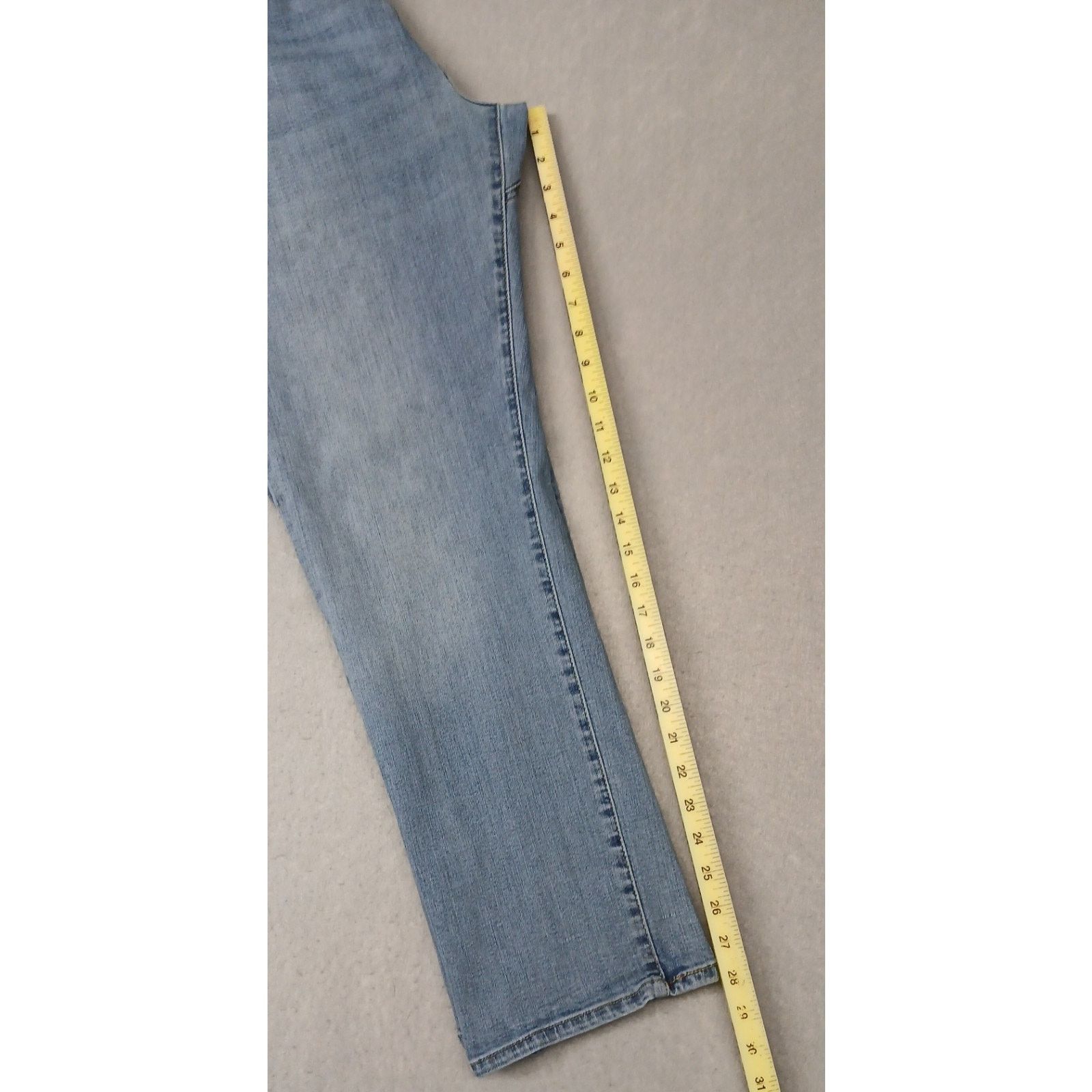 Lee Lee Modern (32x30) Straight Fit Tapered Leg Blue Denim Jeans Size US 32 / EU 48 - 9 Thumbnail