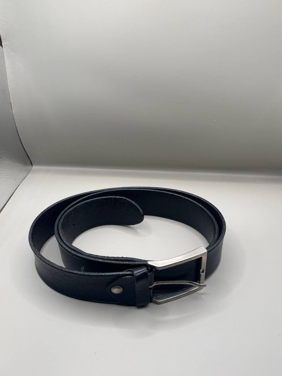 Vintage Marco Celli Genuine Leather Belt - Made in Italy - Black Size 40 - 1 Thumbnail