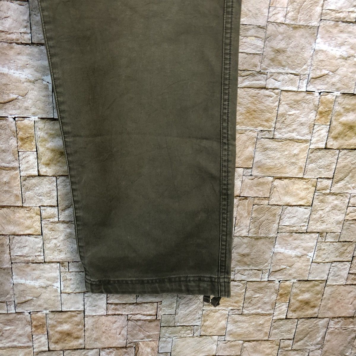 Japanese Brand Town & Country Green Cargo Multipocket Pants #A981 Size US 31 - 9 Thumbnail