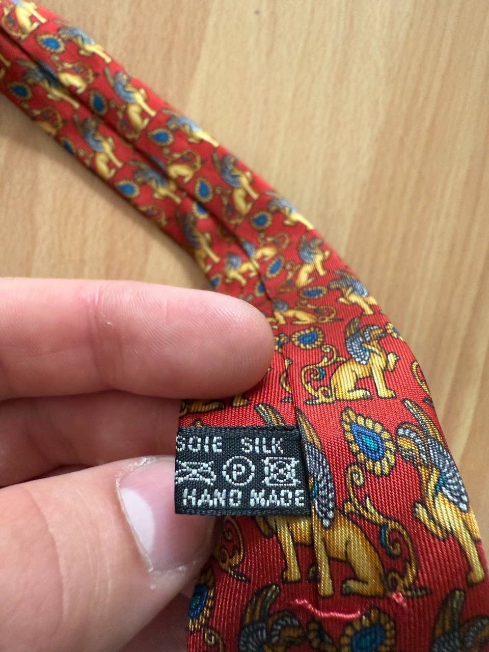 Christian Dior Monsieur Christian Dior Monseur Hand made tie Size ONE SIZE - 6 Thumbnail