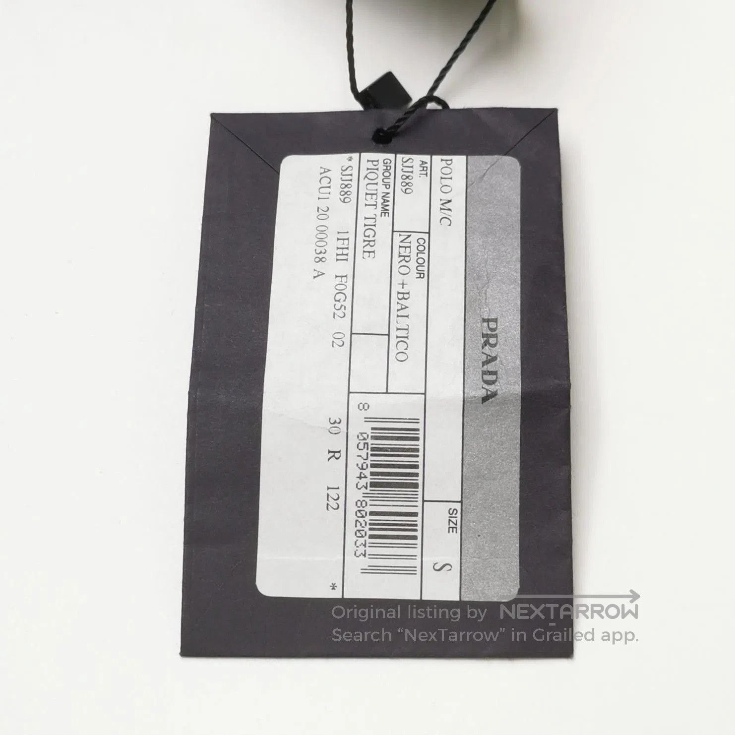 Prada Prada S Cotton Collar Long. Size US M / EU 48-50 / 2 - 5 Thumbnail