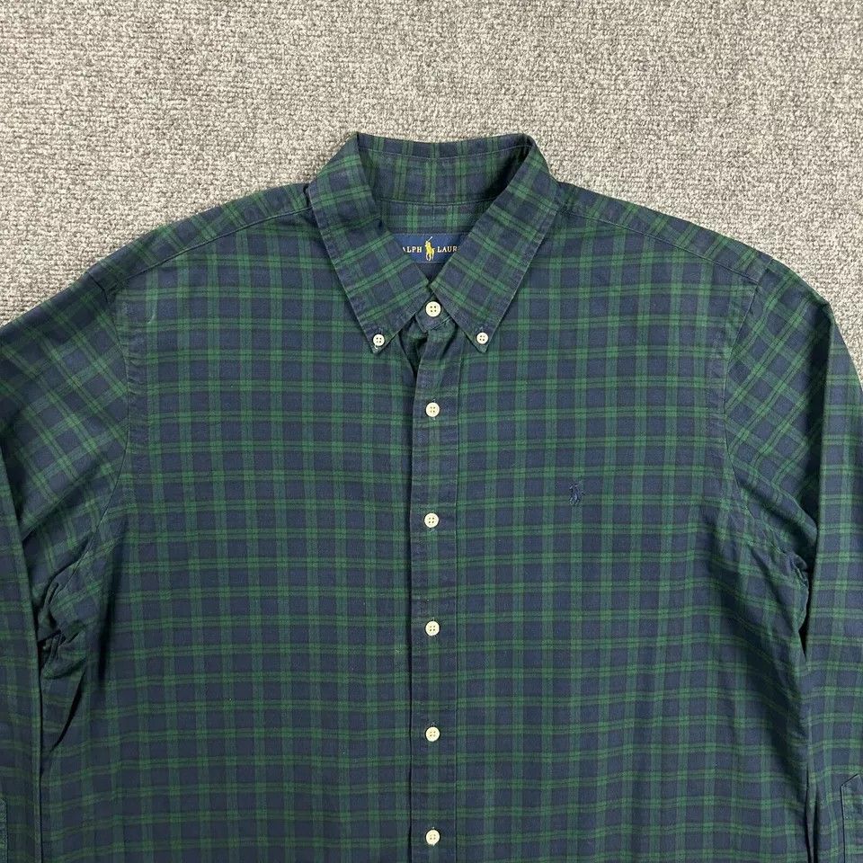 Ralph Lauren Ralph Lauren Shirt Mens Blackwatch Button Down XL Size US XL / EU 56 / 4 - 2 Thumbnail