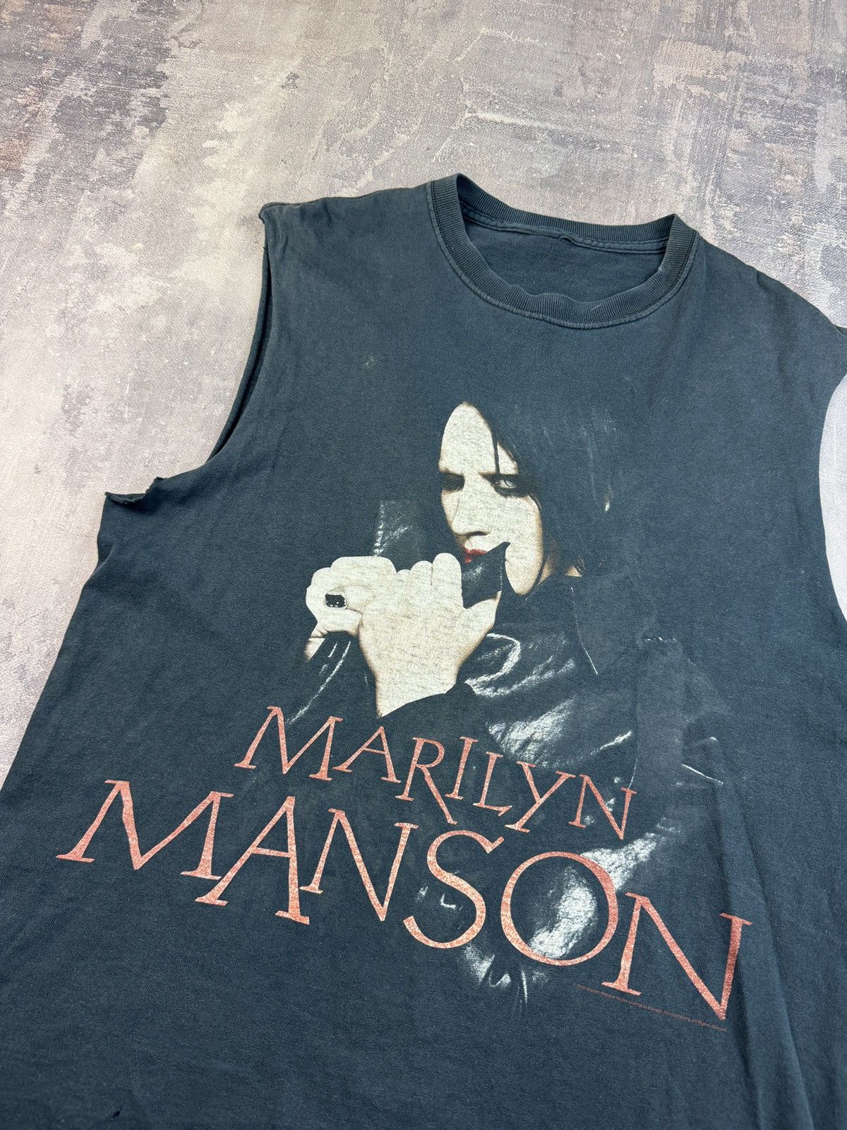 Band Tees Marilyn Manson Vintage T-shirt Tour Tee Vintage Size US M / EU 48-50 / 2 - 2 Thumbnail