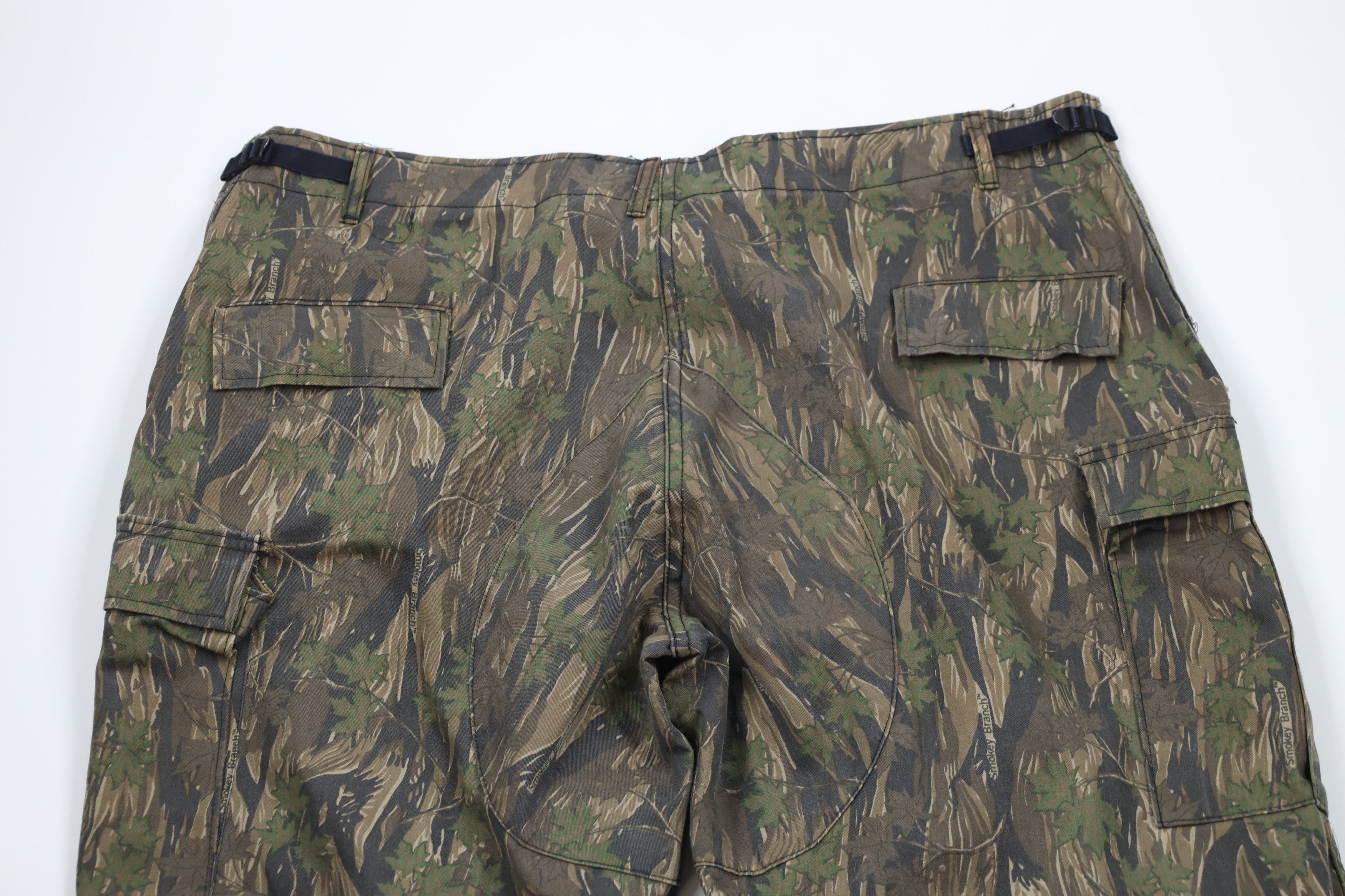 Vintage Vintage 90s Smokey Camouflage Wide Leg Cargo Pants USA Size US 40 / EU 56 - 11 Thumbnail