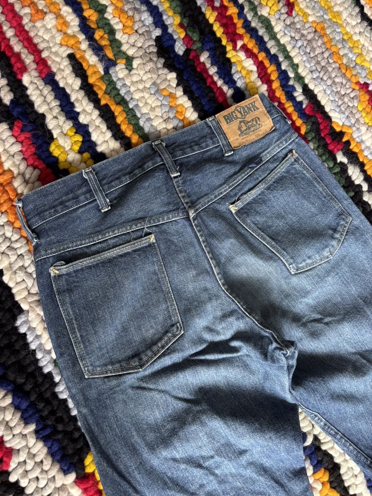 Levi's 1960s Big Yank Denim Dark Wash Size US 32 / EU 48 - 2 Thumbnail