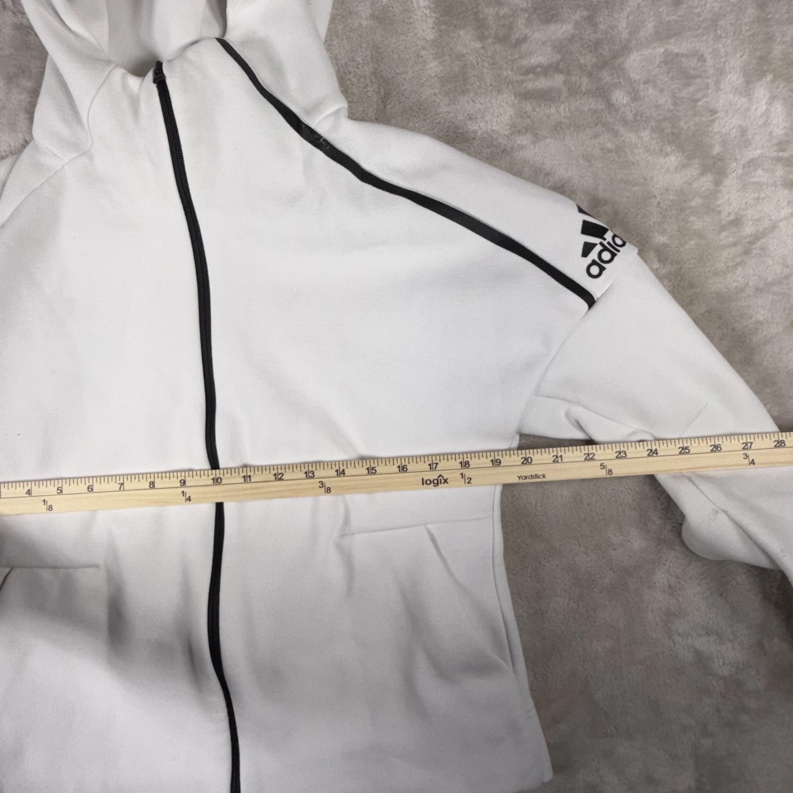 Adidas Adidas Sweater Women's M White Size ONE SIZE - 7 Thumbnail