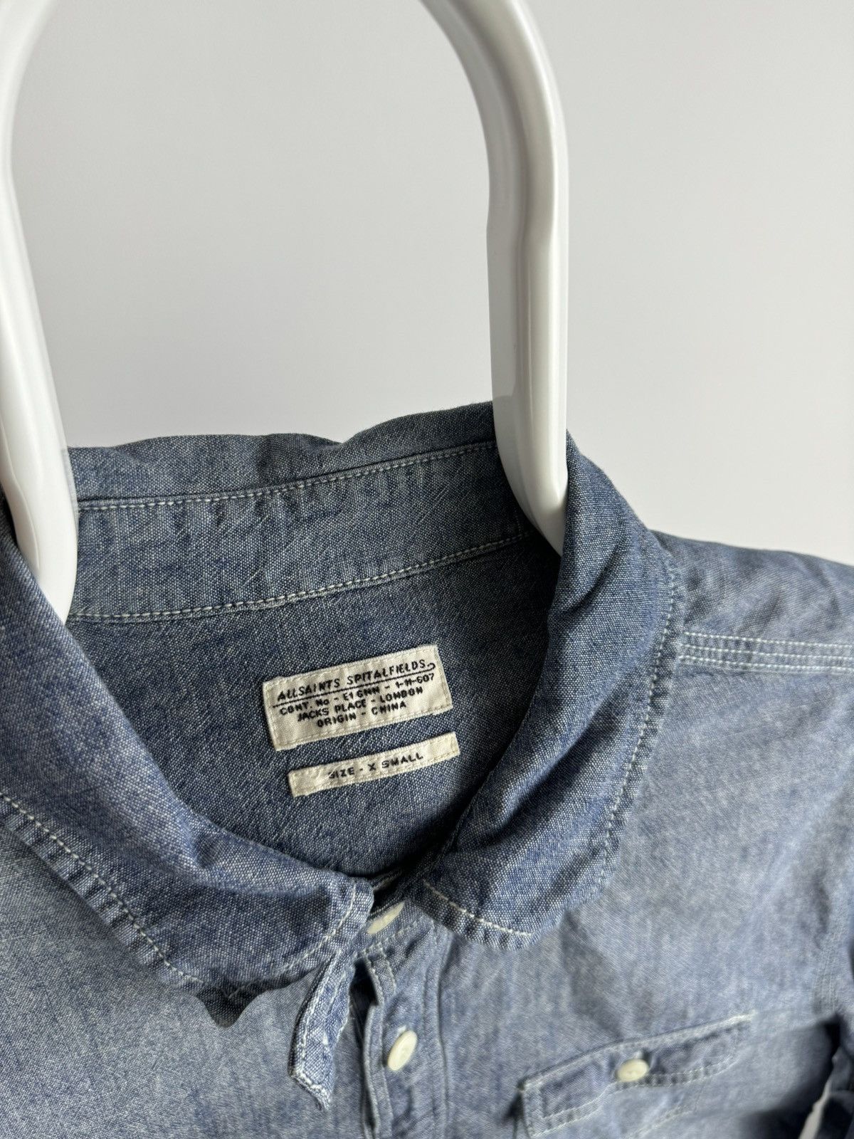Allsaints All Saints Spitalfields Kelt LS Shirt Size US XS / EU 42 / 0 - 3 Thumbnail