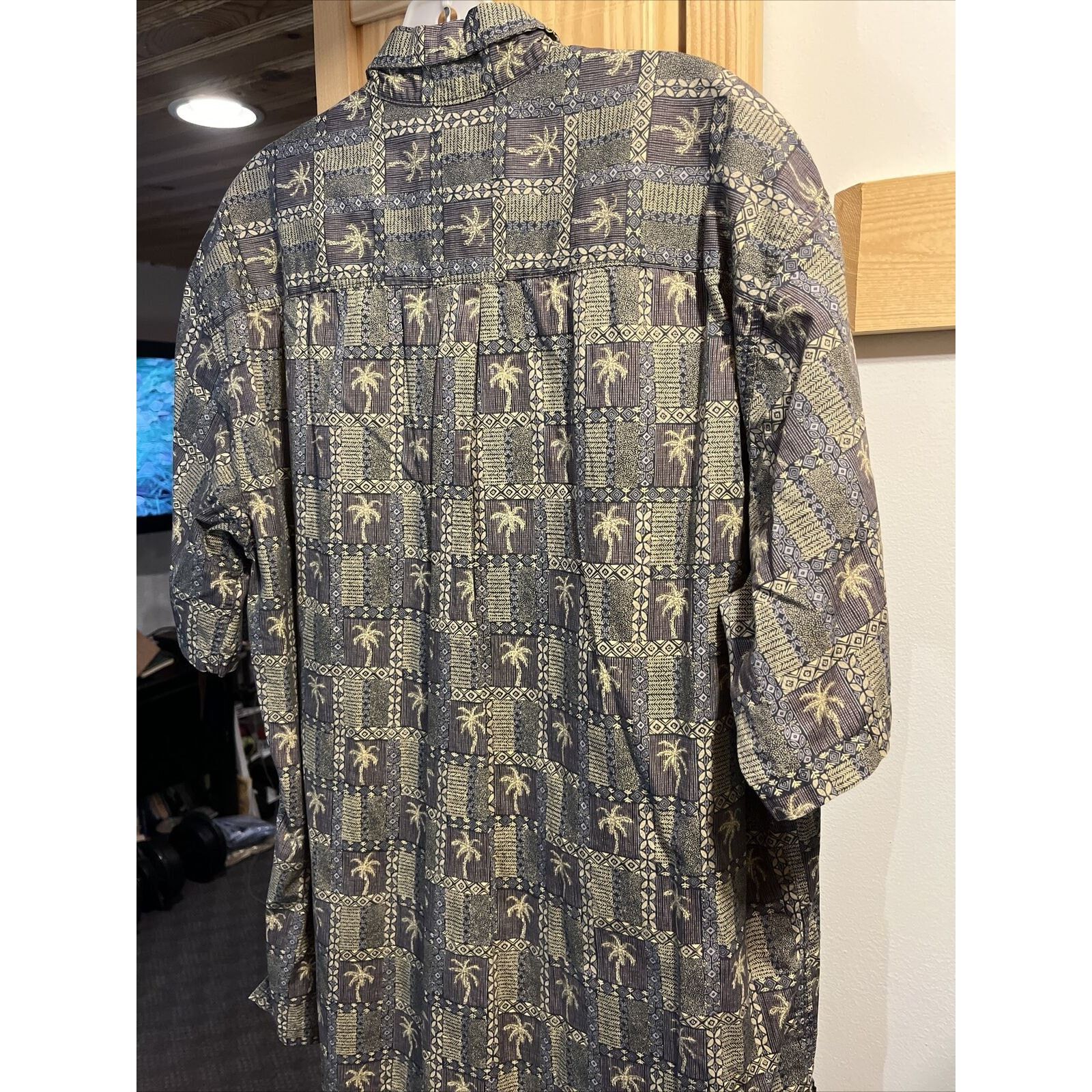 Other Cooke Street Honolulu Men’s L Tribal Print SS Cotton Shirt Size US L / EU 52-54 / 3 - 13 Thumbnail