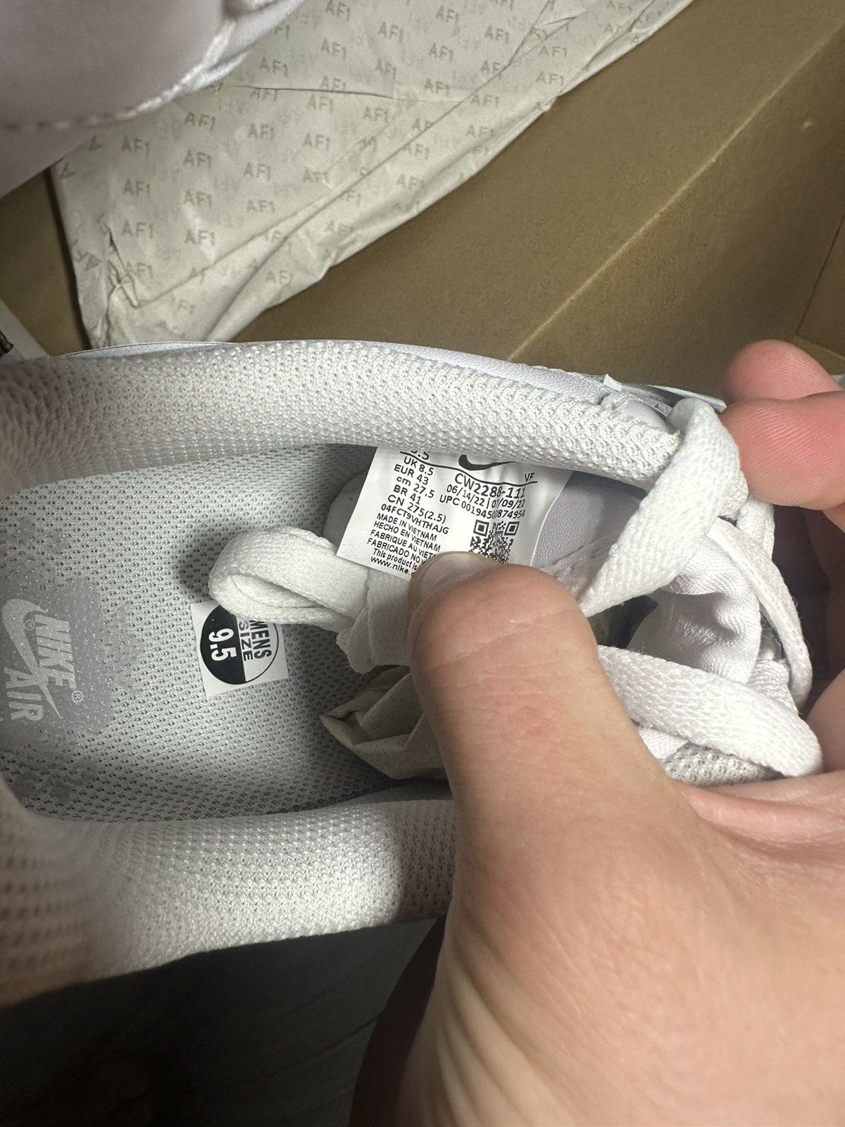 Nike Air Force 1 Size US 9.5 / EU 42-43 - 6 Thumbnail