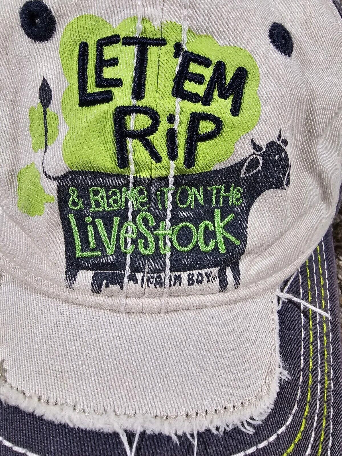 Designer farm boy Co-op feed let em rip and blame it on the livestock Size ONE SIZE - 3 Thumbnail