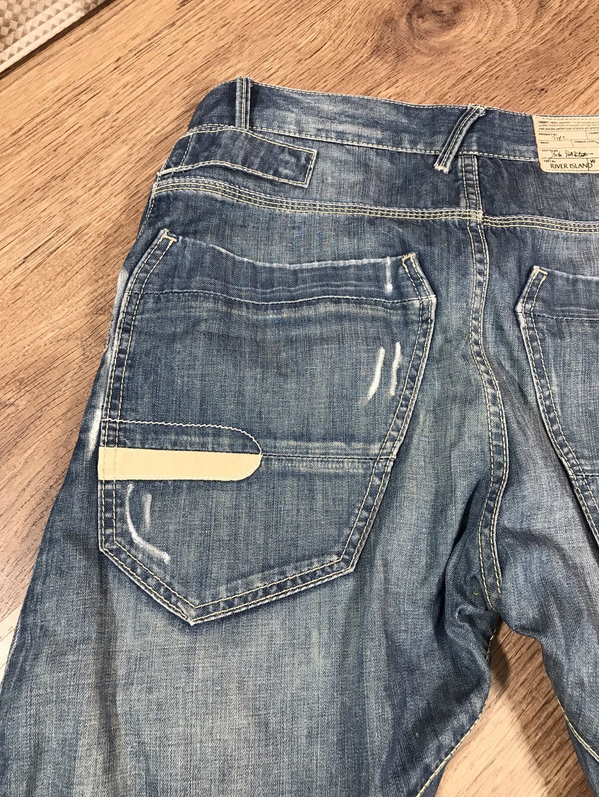 Japanese Brand × Vintage Vintage Distressed Jeans Biker Pants Size US 32 / EU 48 - 13 Thumbnail