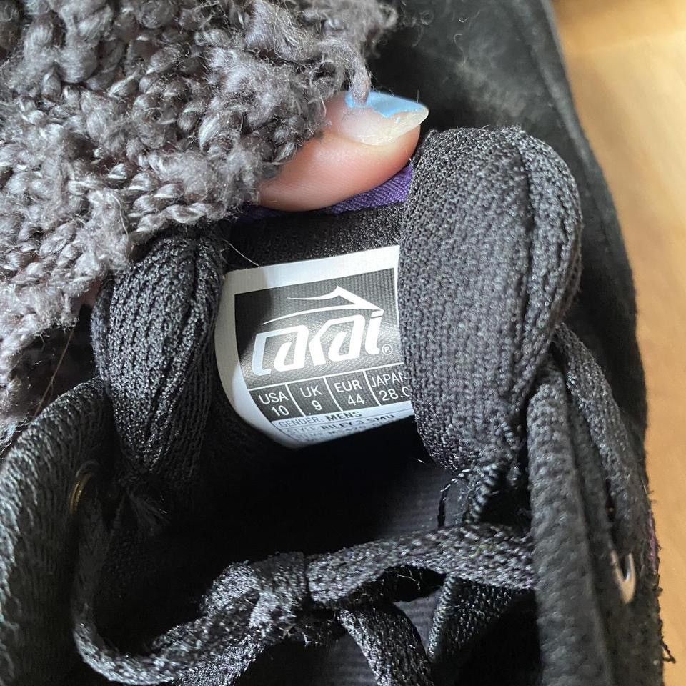 Lakai rare Lakai × Black Sabbath Riley III 3 Black Suede Size US 10 / EU 43 - 6 Thumbnail