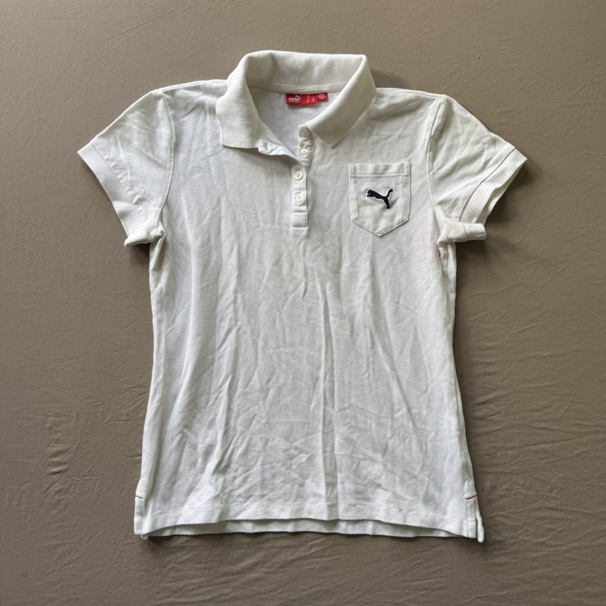 Puma Vintage Y2K Puma Slim Fit Polo Shirt Size L / US 10 / IT 46 - 1 Thumbnail