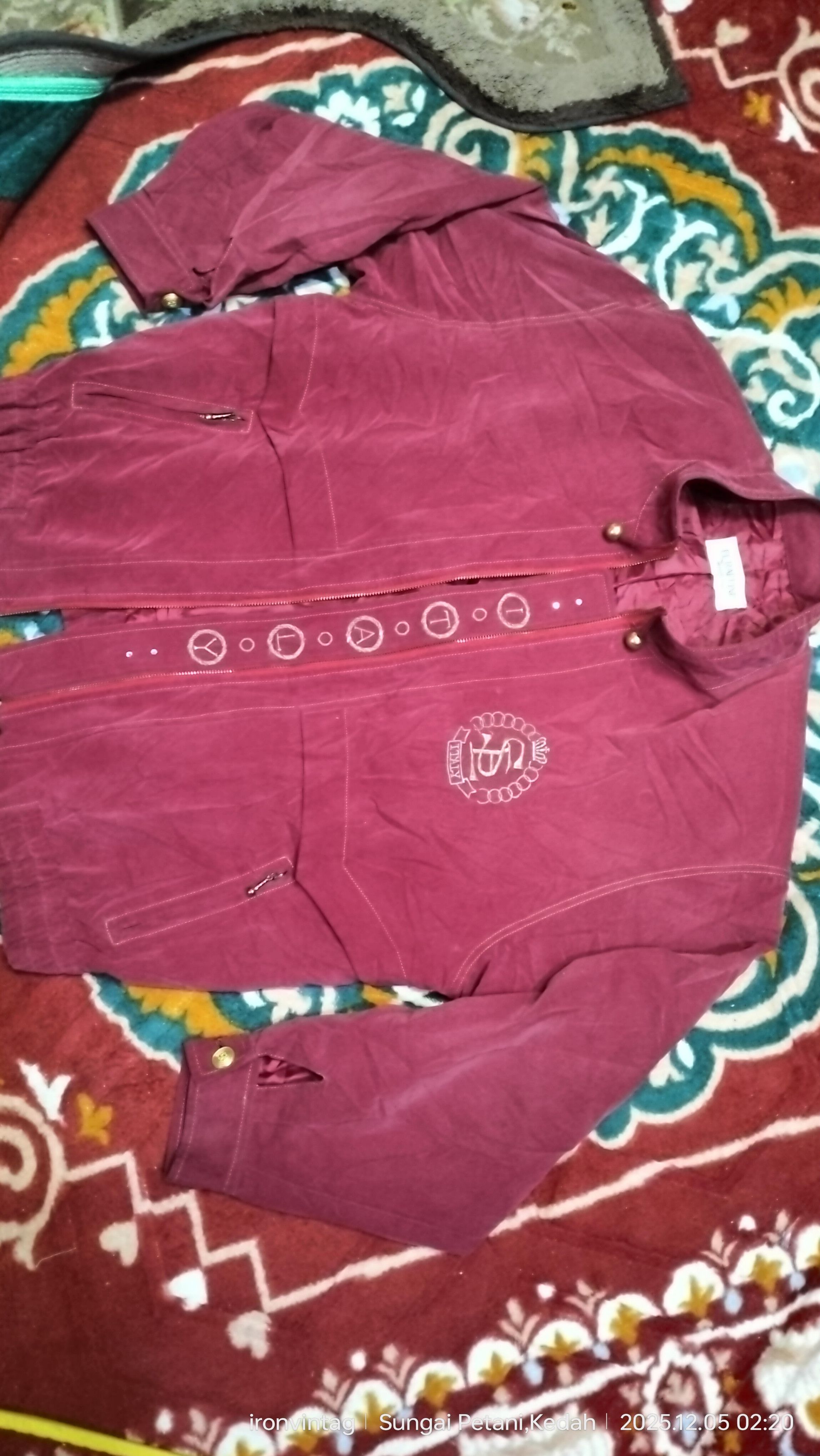 Other Vintage El Raffine Italy Jacket Size US L / EU 52-54 / 3 - 3 Thumbnail