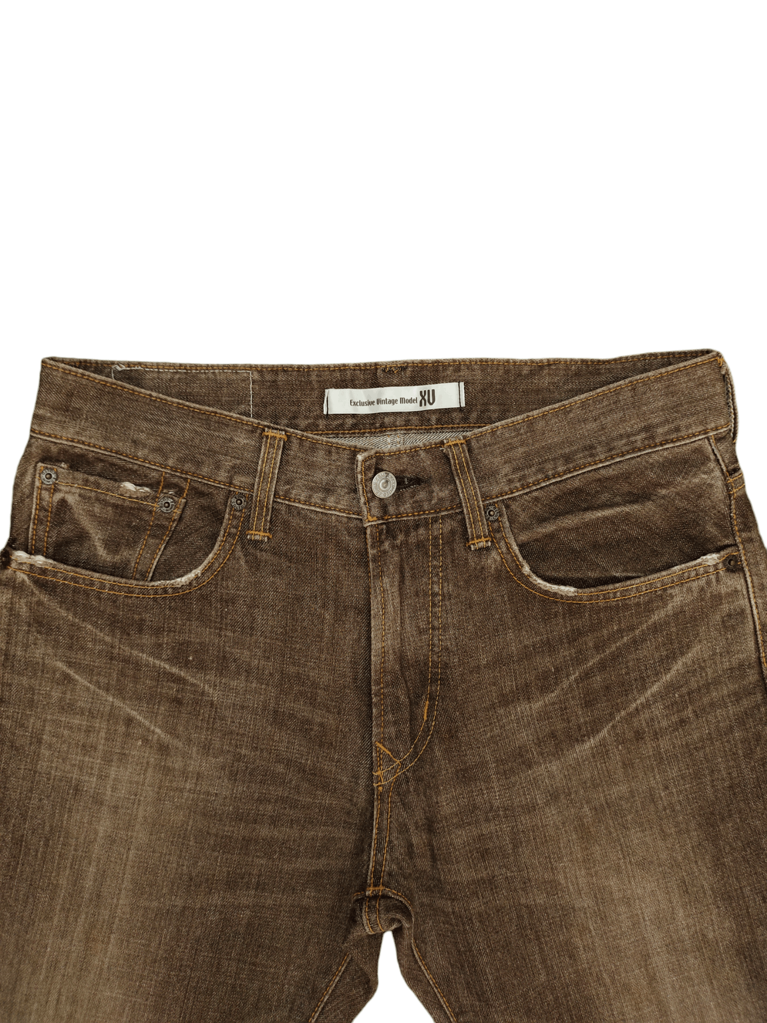 Edwin Flare Jeans Edwin XV Clawmark Faded Denim Bootcut Y2k Size US 32 / EU 48 - 4 Thumbnail