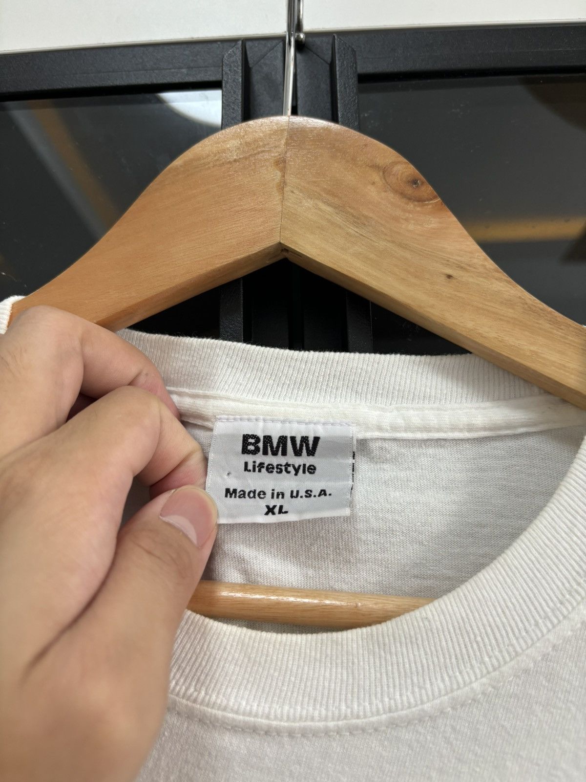 BMW × Vintage Vintage 90's BMW "The Ultimate Driving Machine" Tshirt Size US XL / EU 56 / 4 - 3 Thumbnail