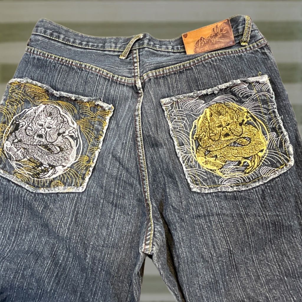 JNCO × Southpole × Vintage Vintage Y2K Blue Boy DJ Hip Hop JNCO