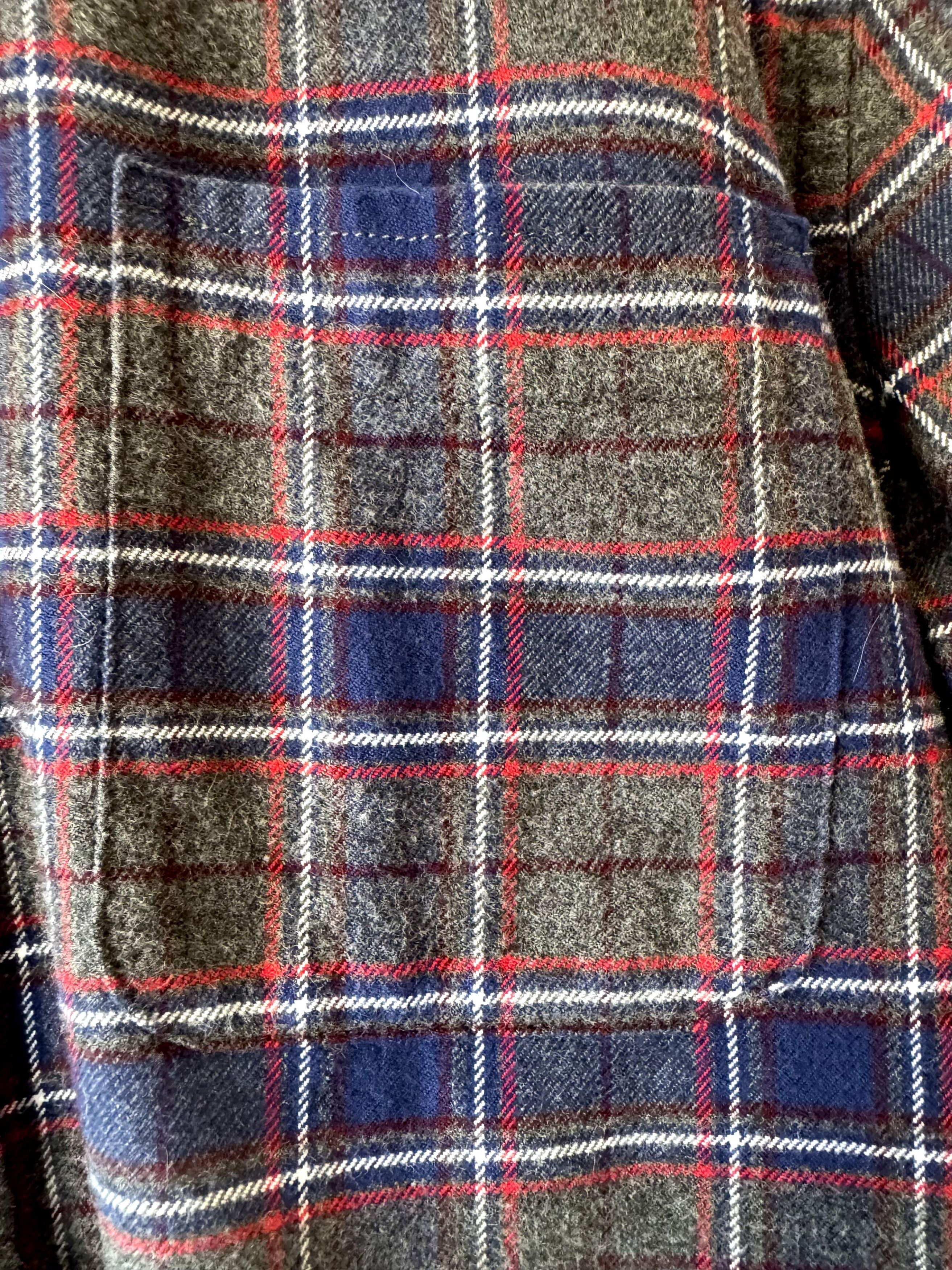 Taylor Stitch The Jack in Brushed Grey Plaid Size US S / EU 44-46 / 1 - 5 Thumbnail
