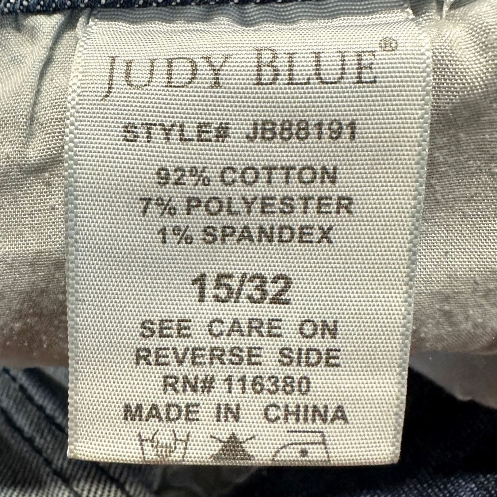 Vintage Judy Blue Jeans Womens Jeans Ankle Distressed Raw Hem Relaxed Stretch High Rise 15-32 Blue Size 36" / US 14 / IT 50 - 6 Thumbnail