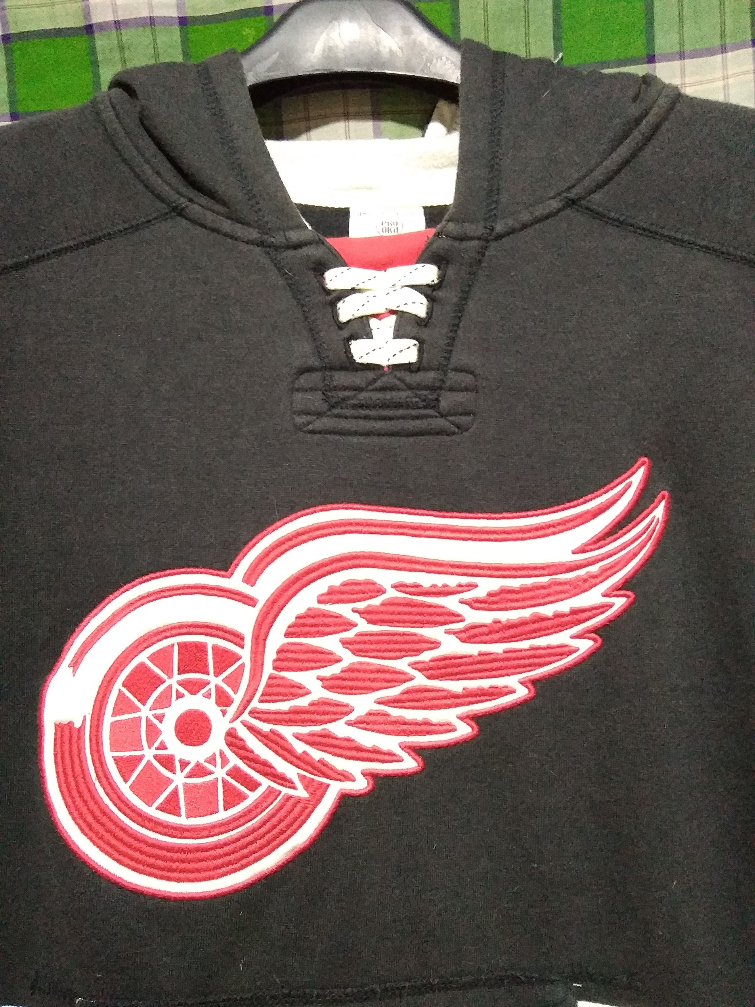 Ccm Rare vintage Detroit Red Wings logo NHL Size XS / US 0-2 / IT 36-38 - 6 Thumbnail