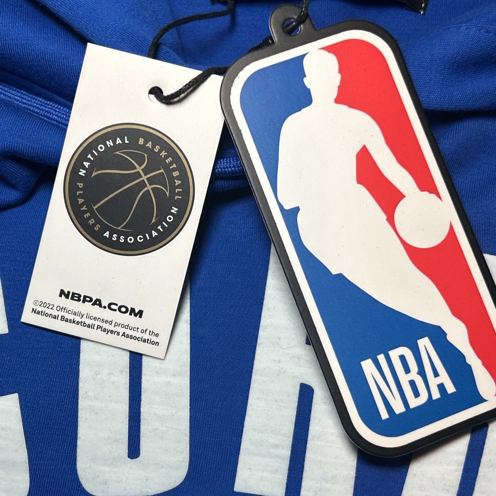 Pro Standard Steph Curry Warriors #30 Hoodie NBA Short Sleeve - L Size US L / EU 52-54 / 3 - 9 Thumbnail
