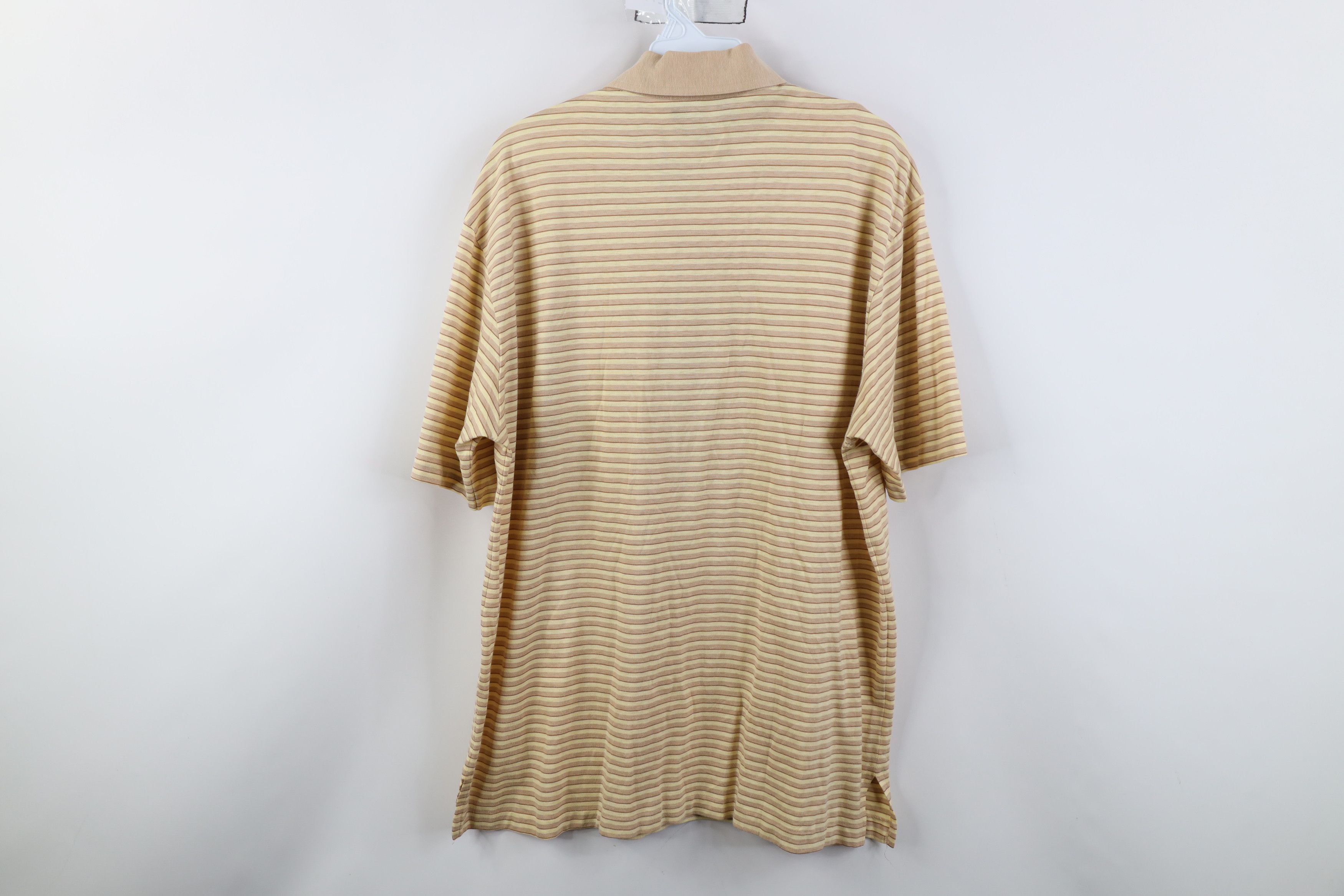 Vintage Vintage 70s Streetwear Block Knit Collared Golf Polo Shirt Size US XL / EU 56 / 4 - 11 Thumbnail