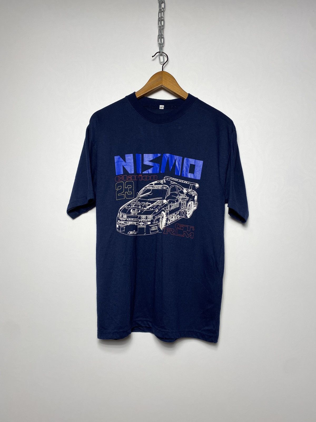 Sports Specialties × Vintage Rare 90s Nismo Clarion 23 GT:RLM Vintage T-shirt Tee Size US M / EU 48-50 / 2 - 1 Thumbnail