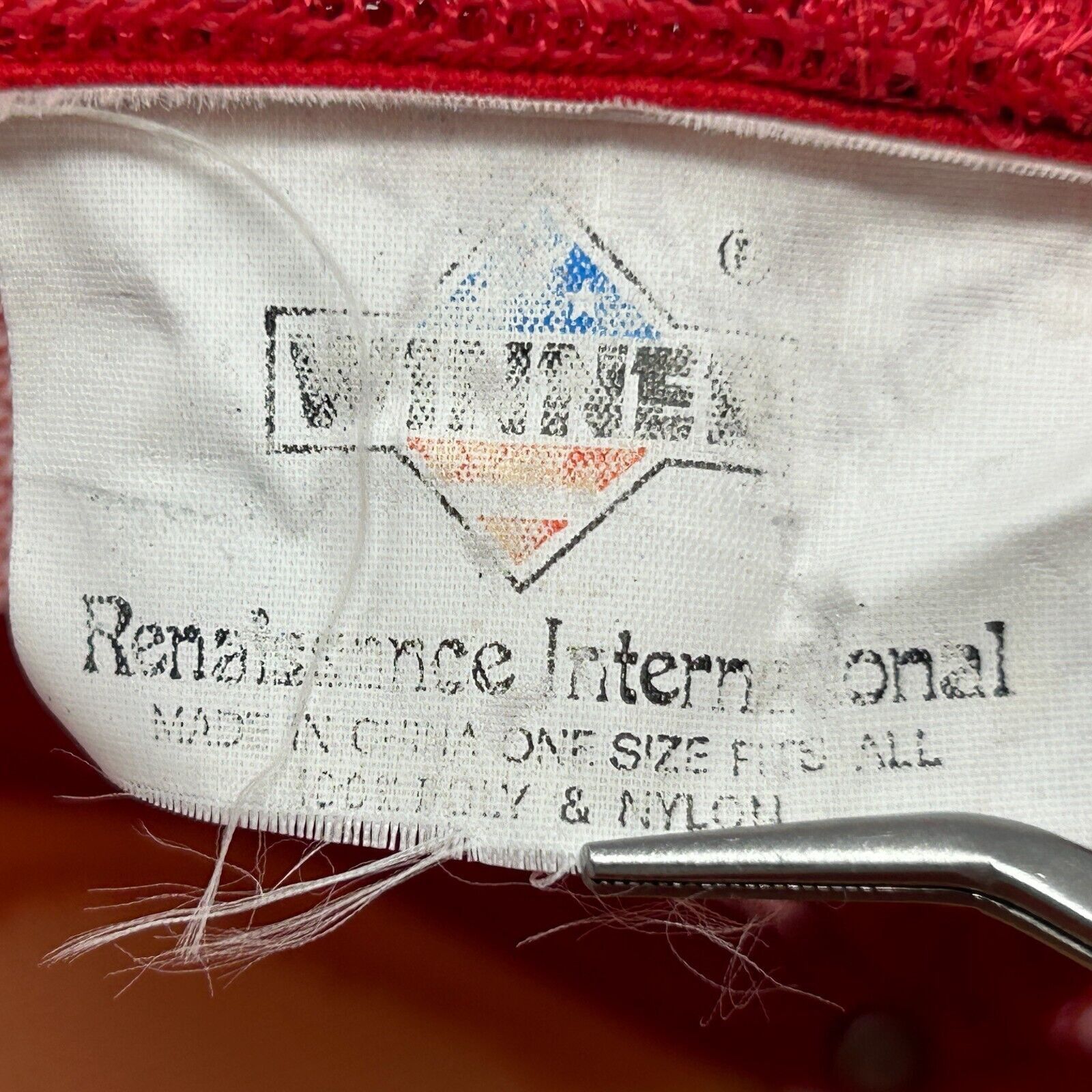 Vintage SPEBSQSA Barbershop Harmony Society Trucker Hat Cap Red Size ONE SIZE - 10 Thumbnail